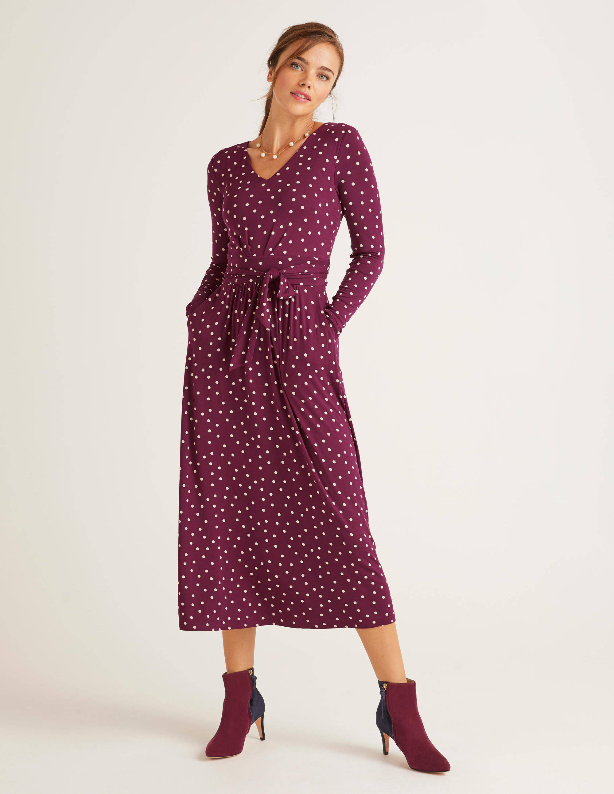 boden maisie jersey midi dress