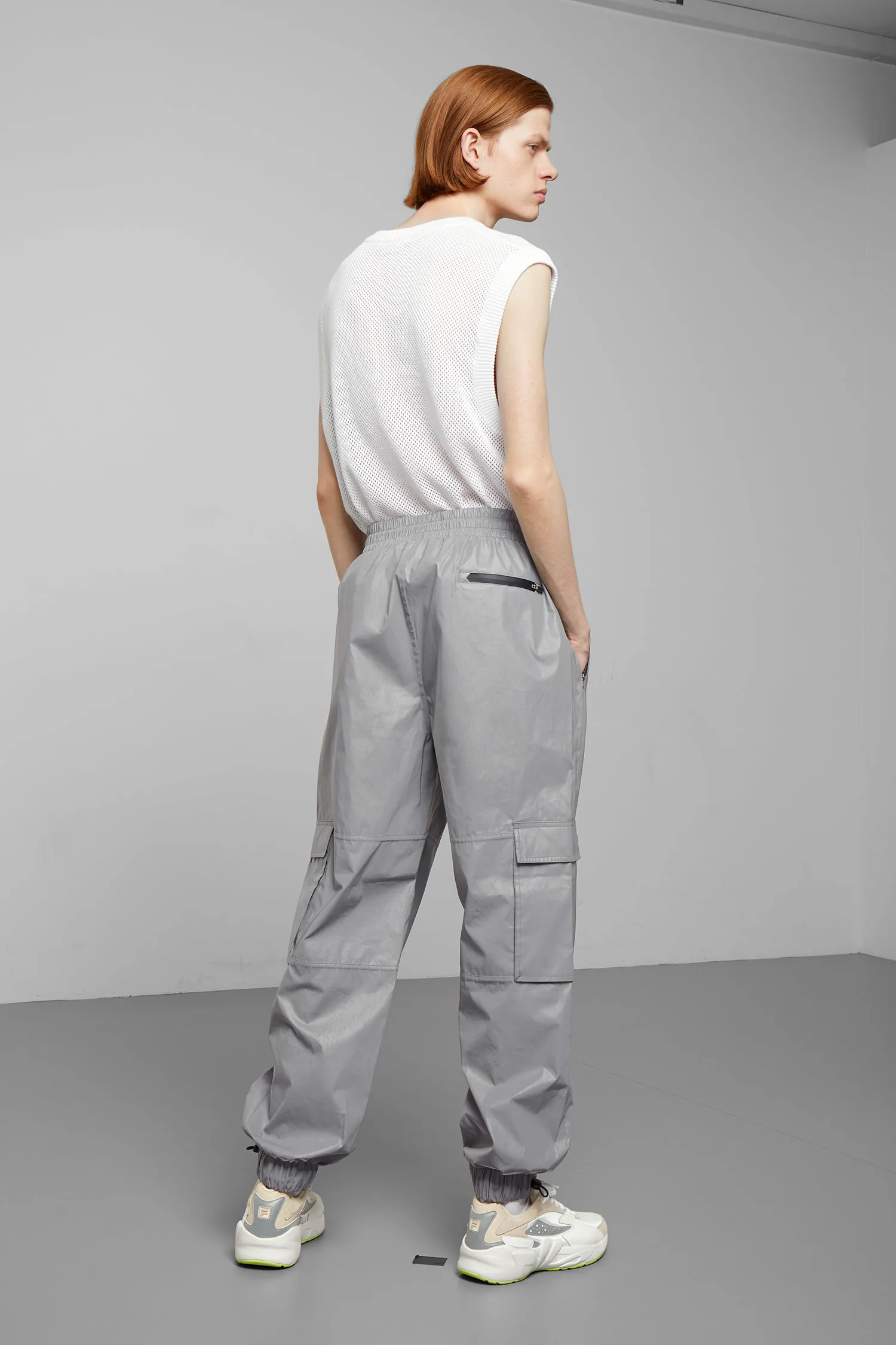 reflective track pants womens