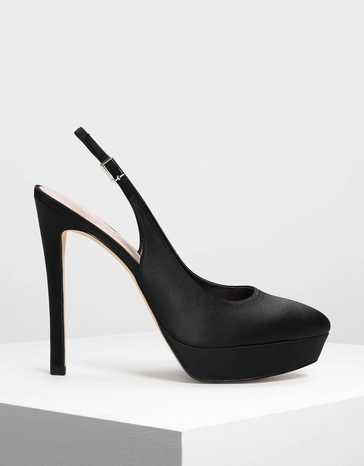 slingback platform heels