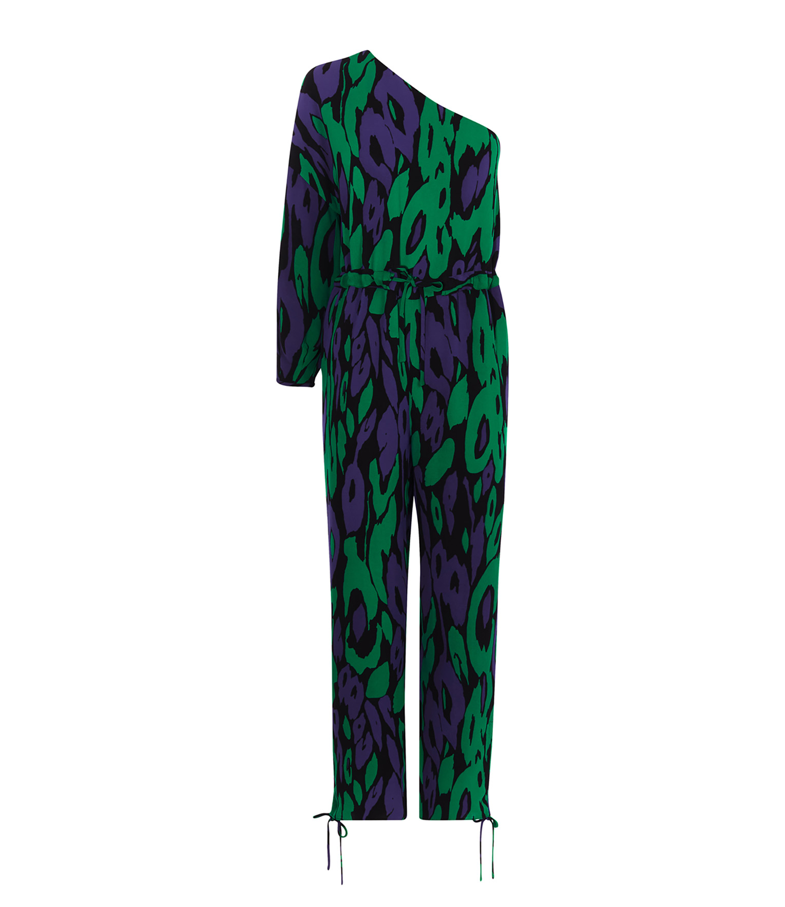 karen millen animal print jumpsuit