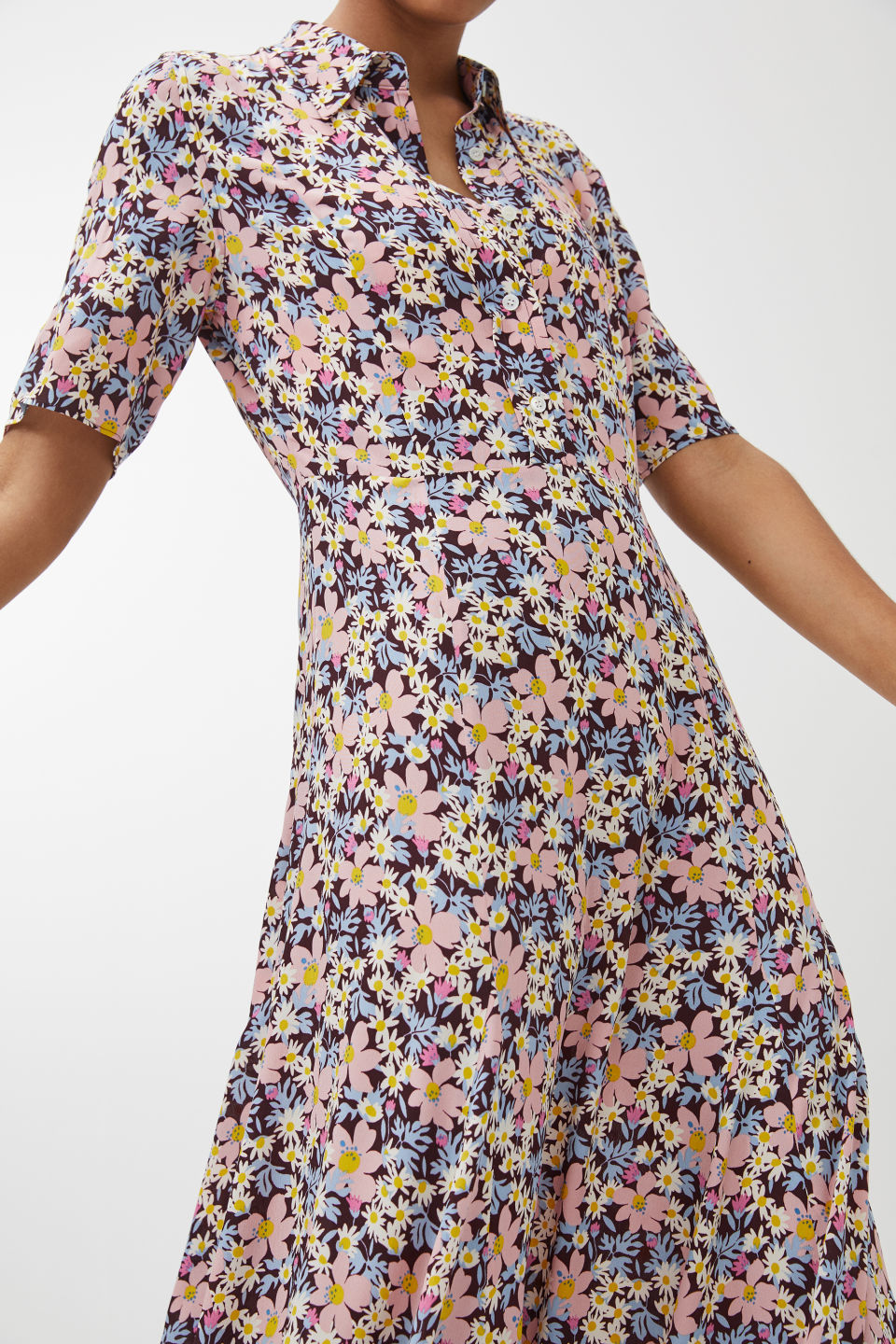 arket floral dress