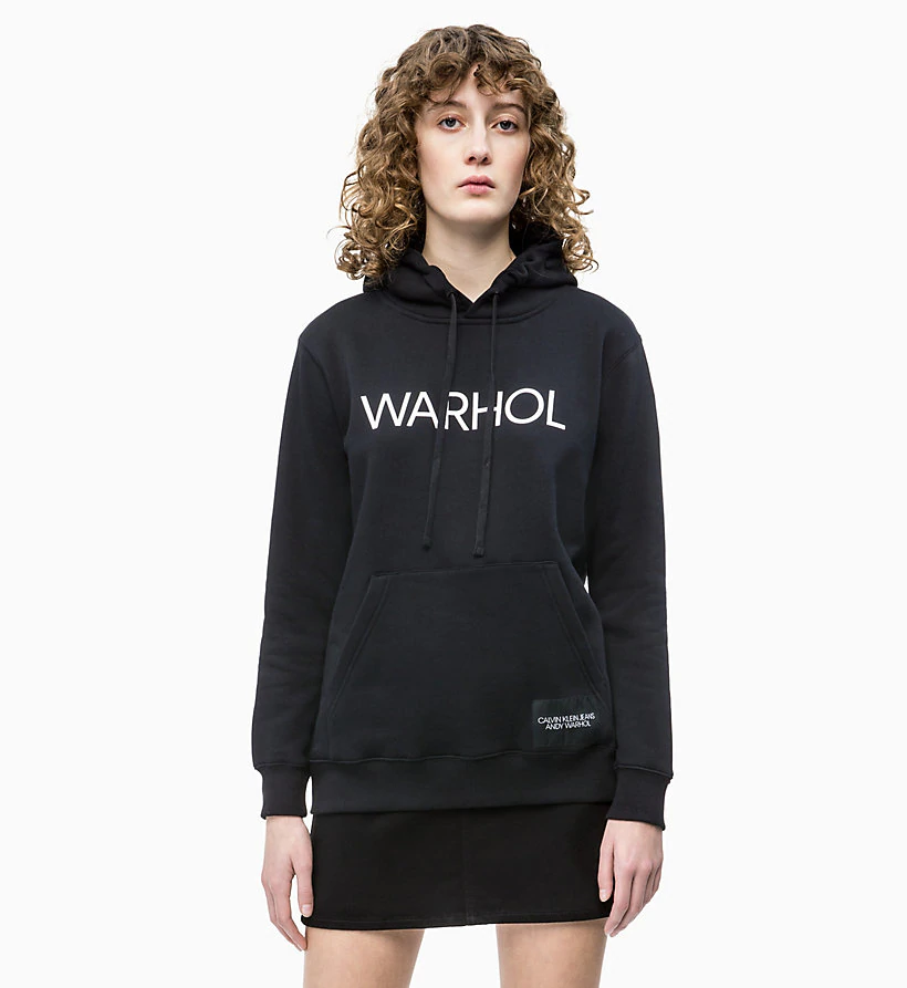 calvin klein andy warhol hoodie