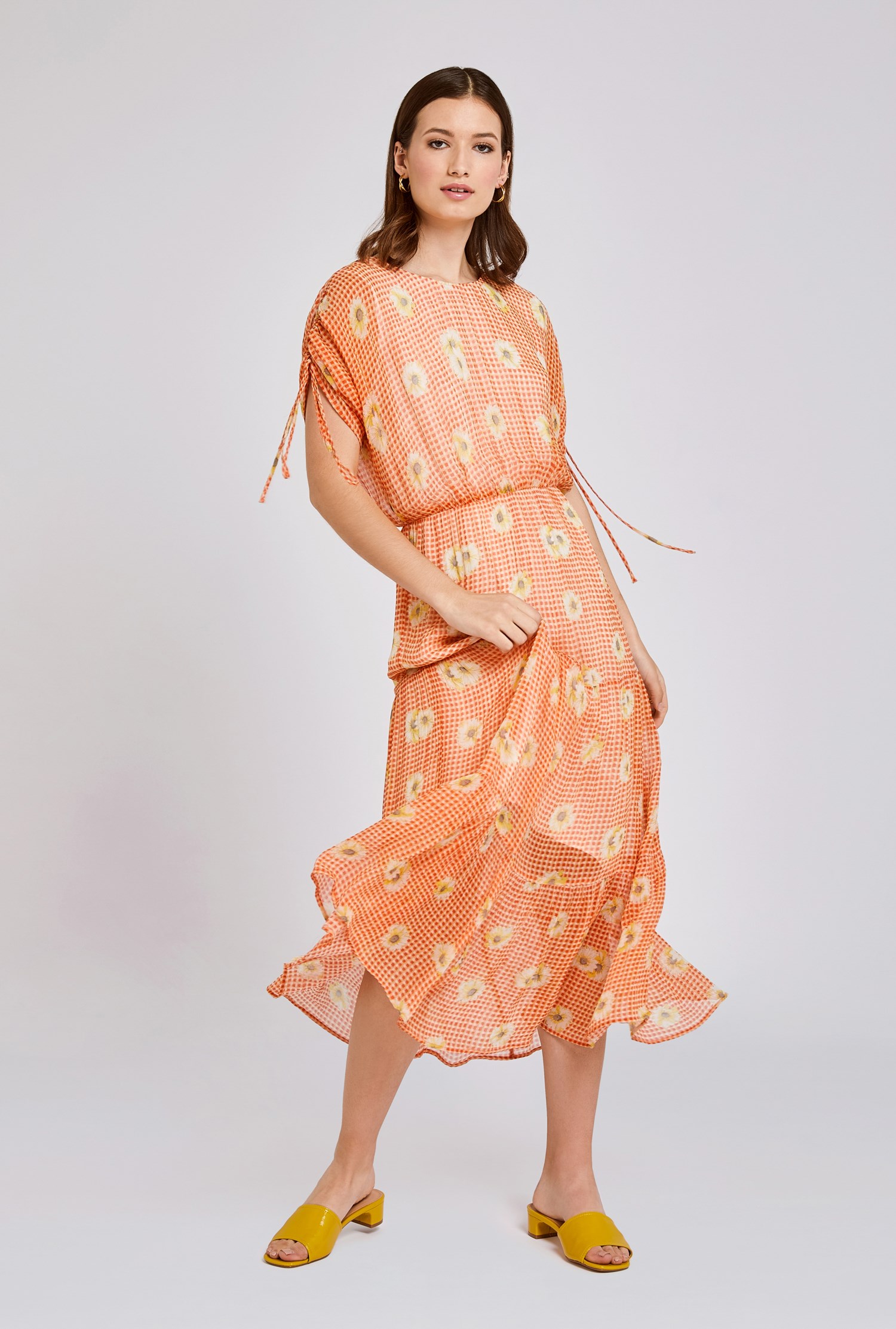 ghost orange dress