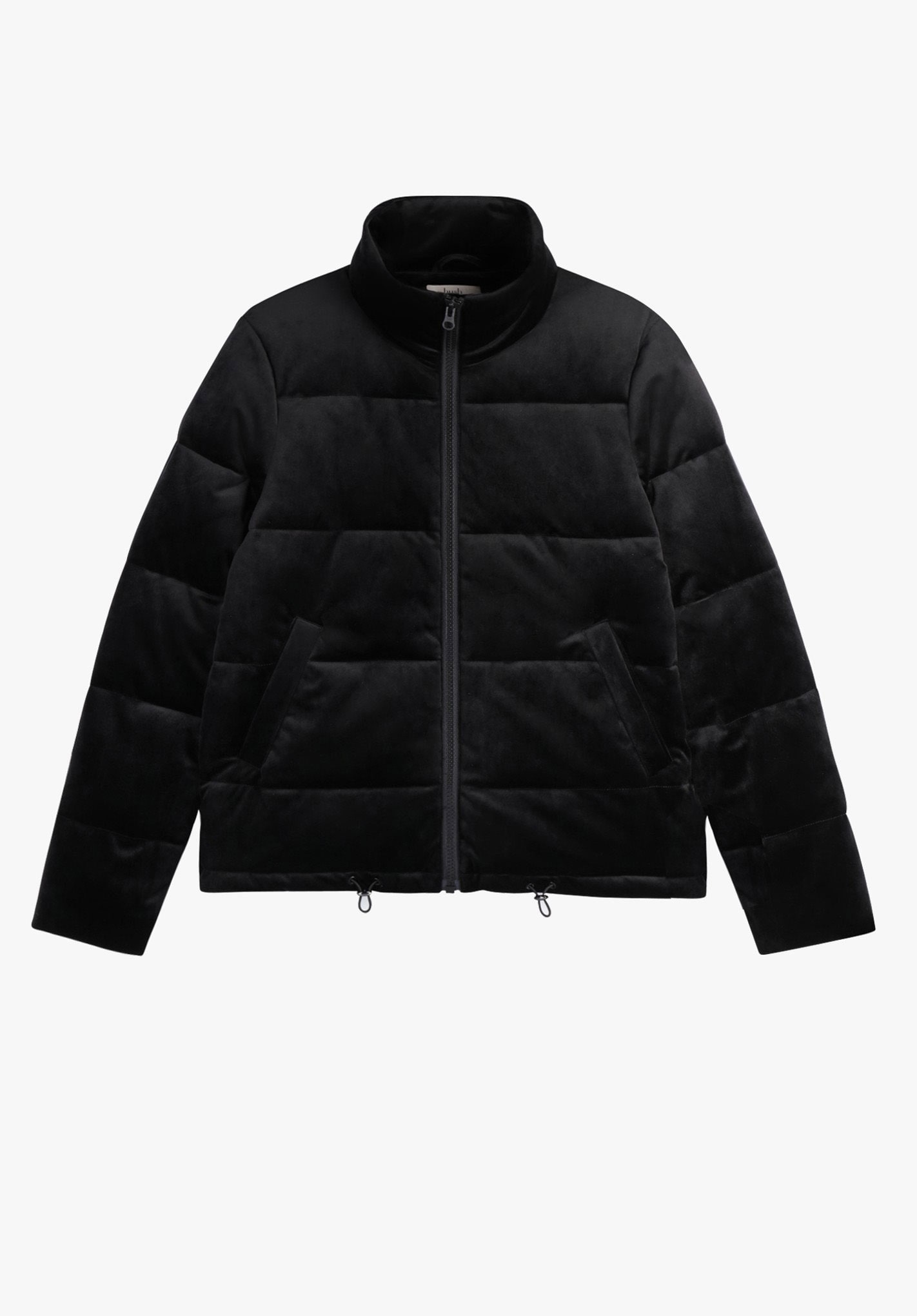 mens velvet puffer jacket