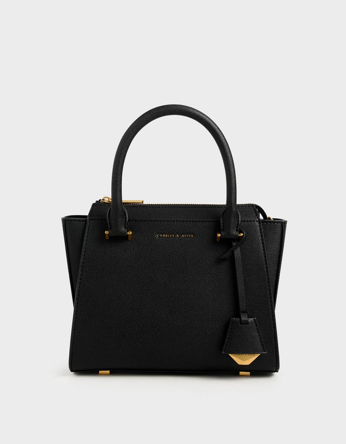 charles & keith trapeze bag