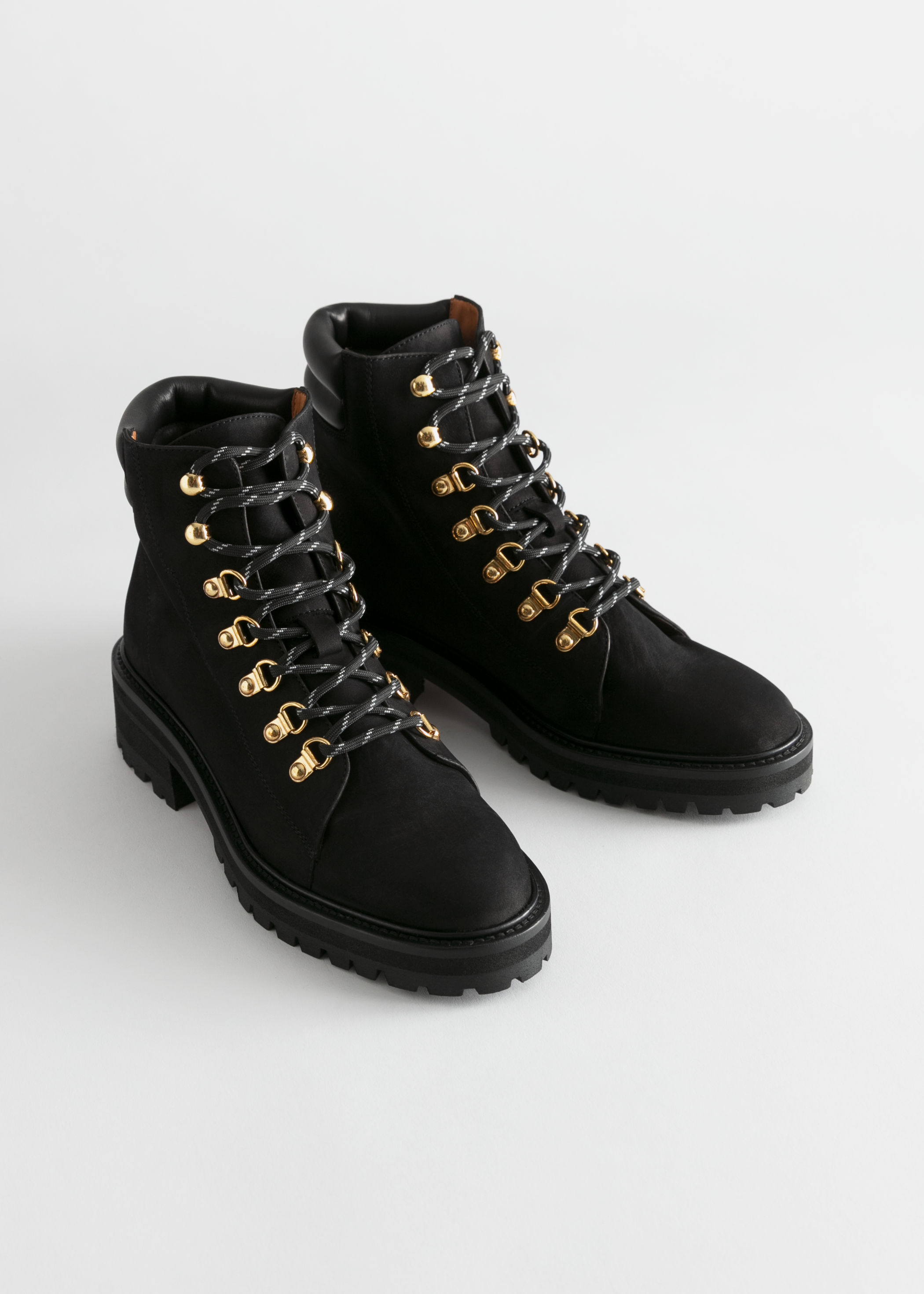 suede hiker boots