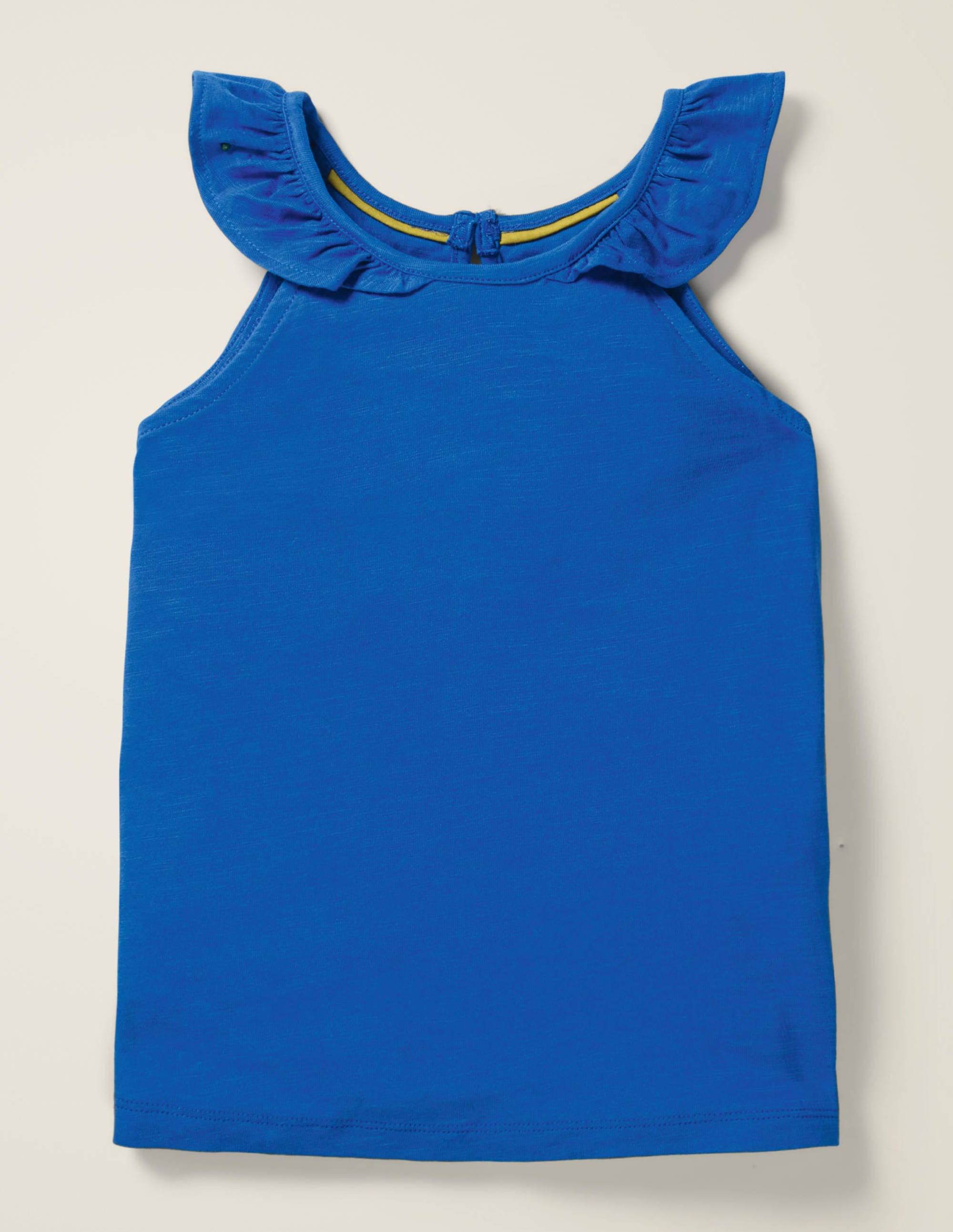 frill sleeve vest top