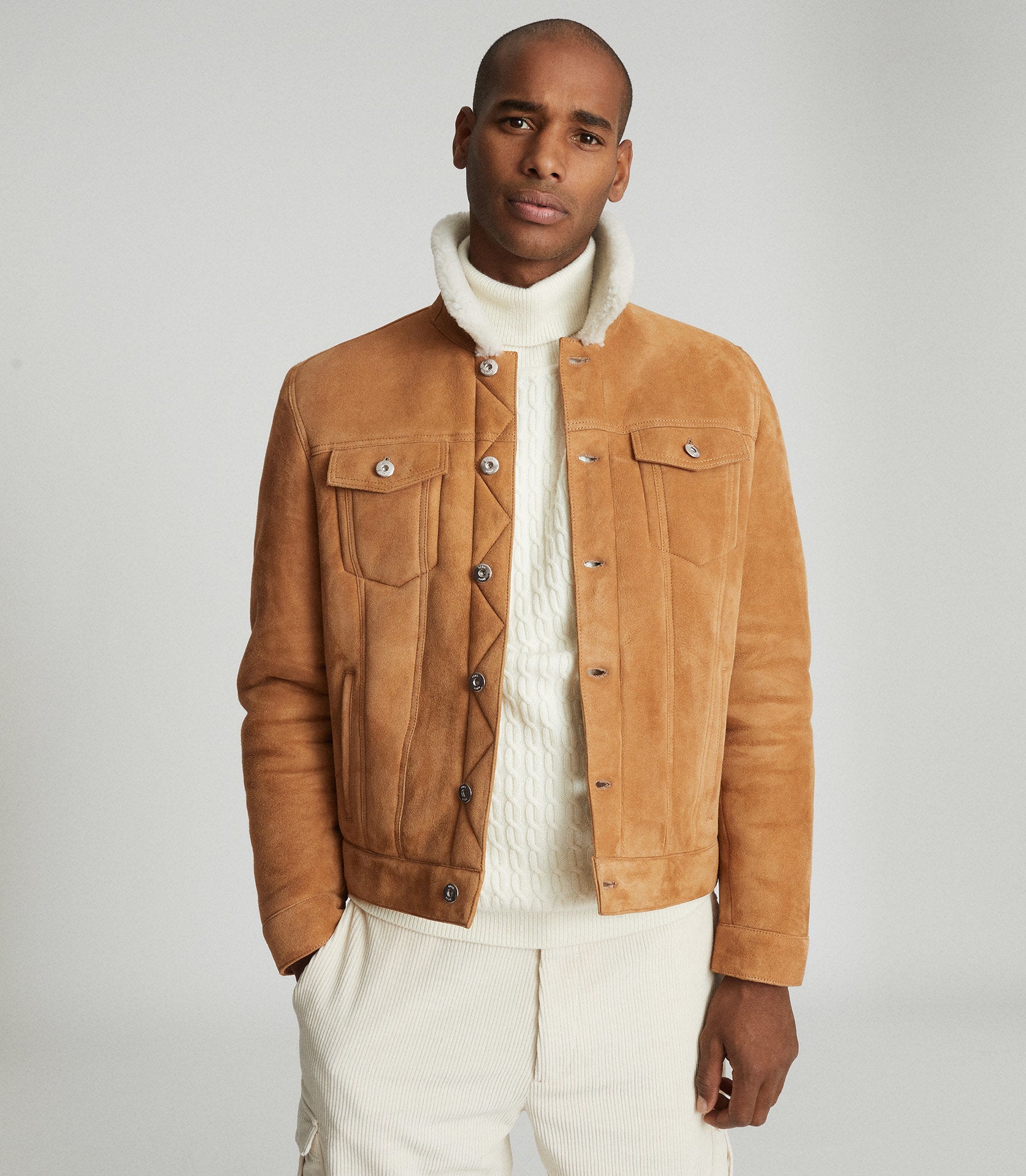 shearling trucker jacket