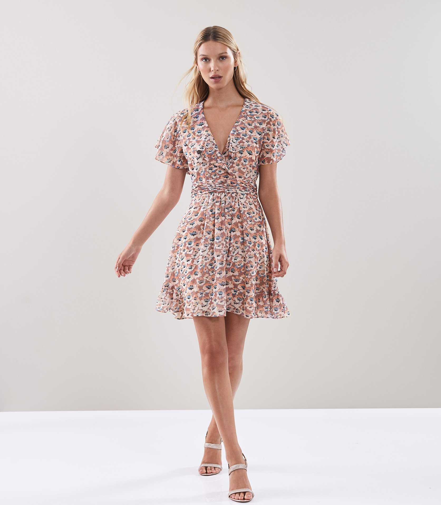 reiss tea dress
