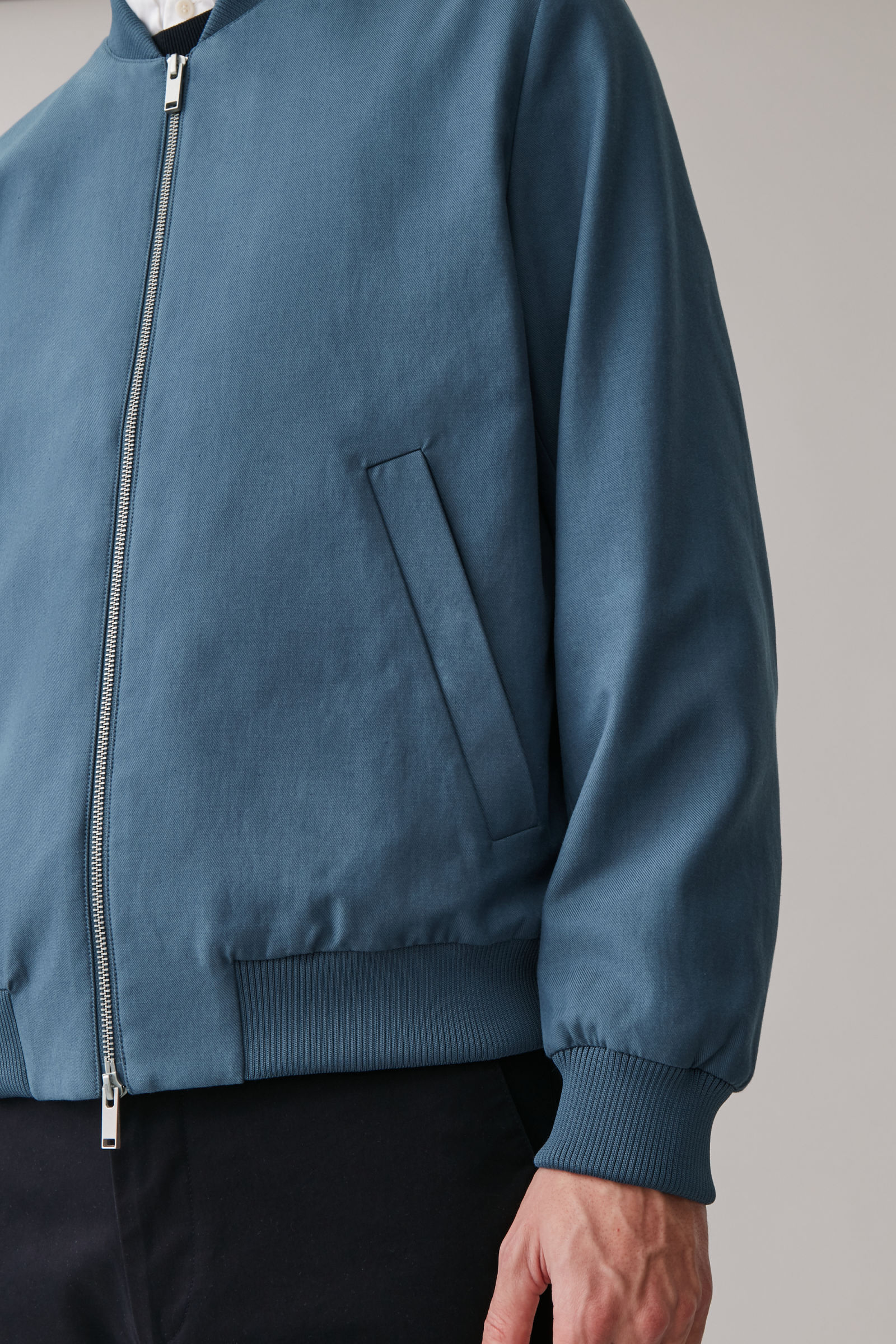 cotton bomber jacket