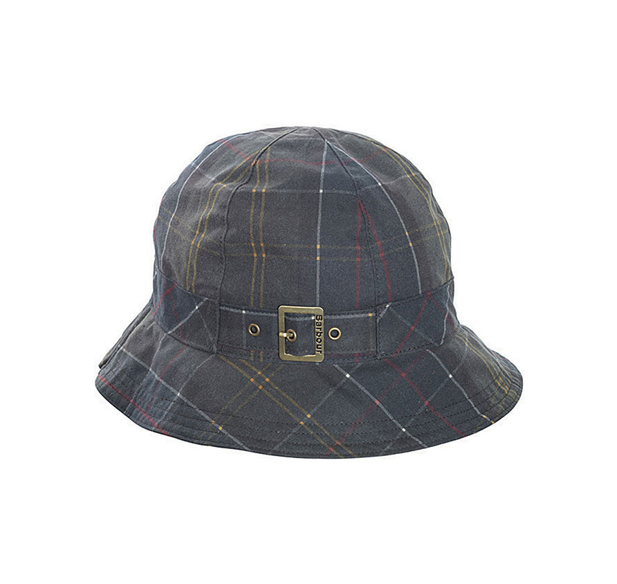 barbour trench hat