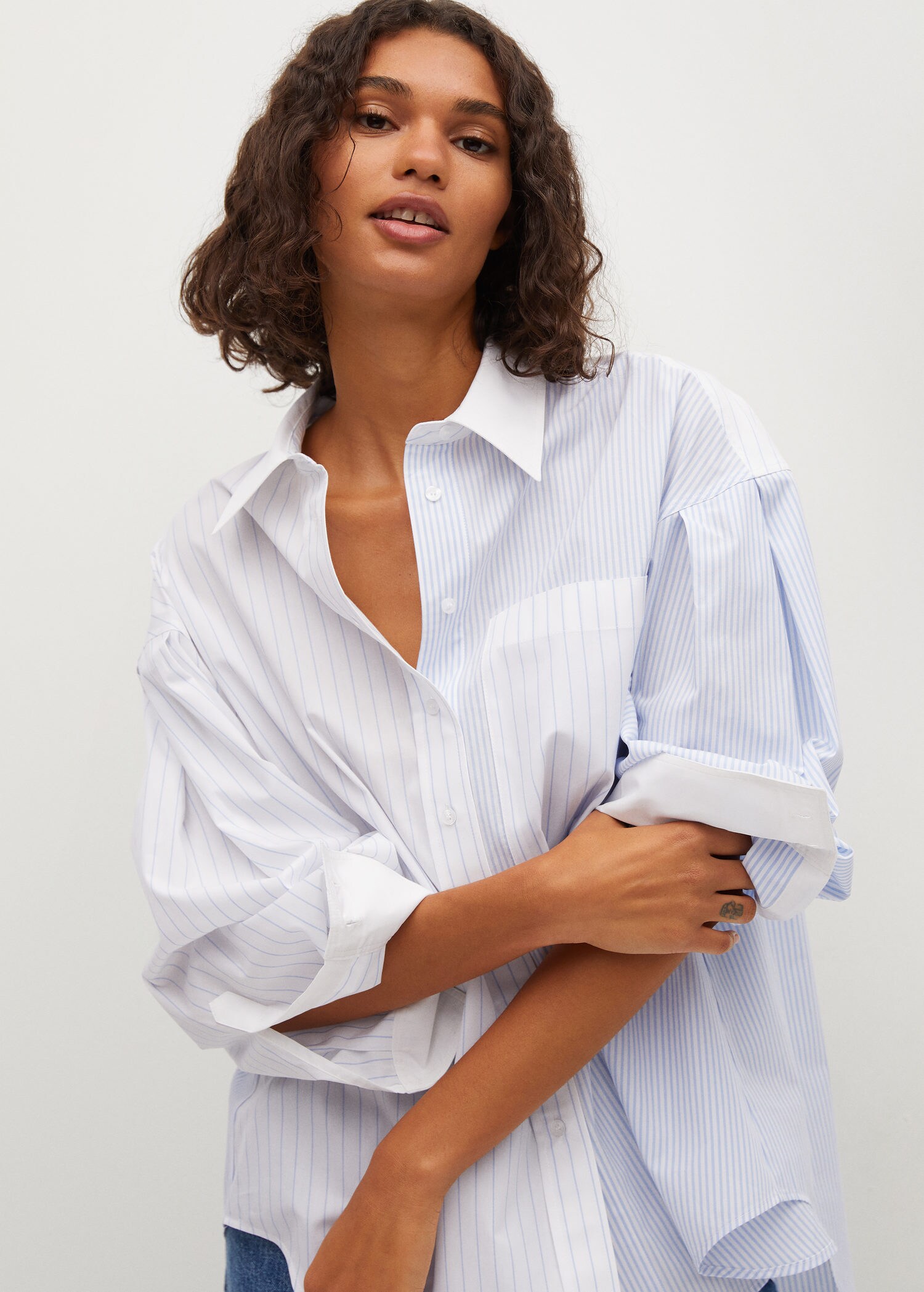Oversize Striped Shirt | Endource
