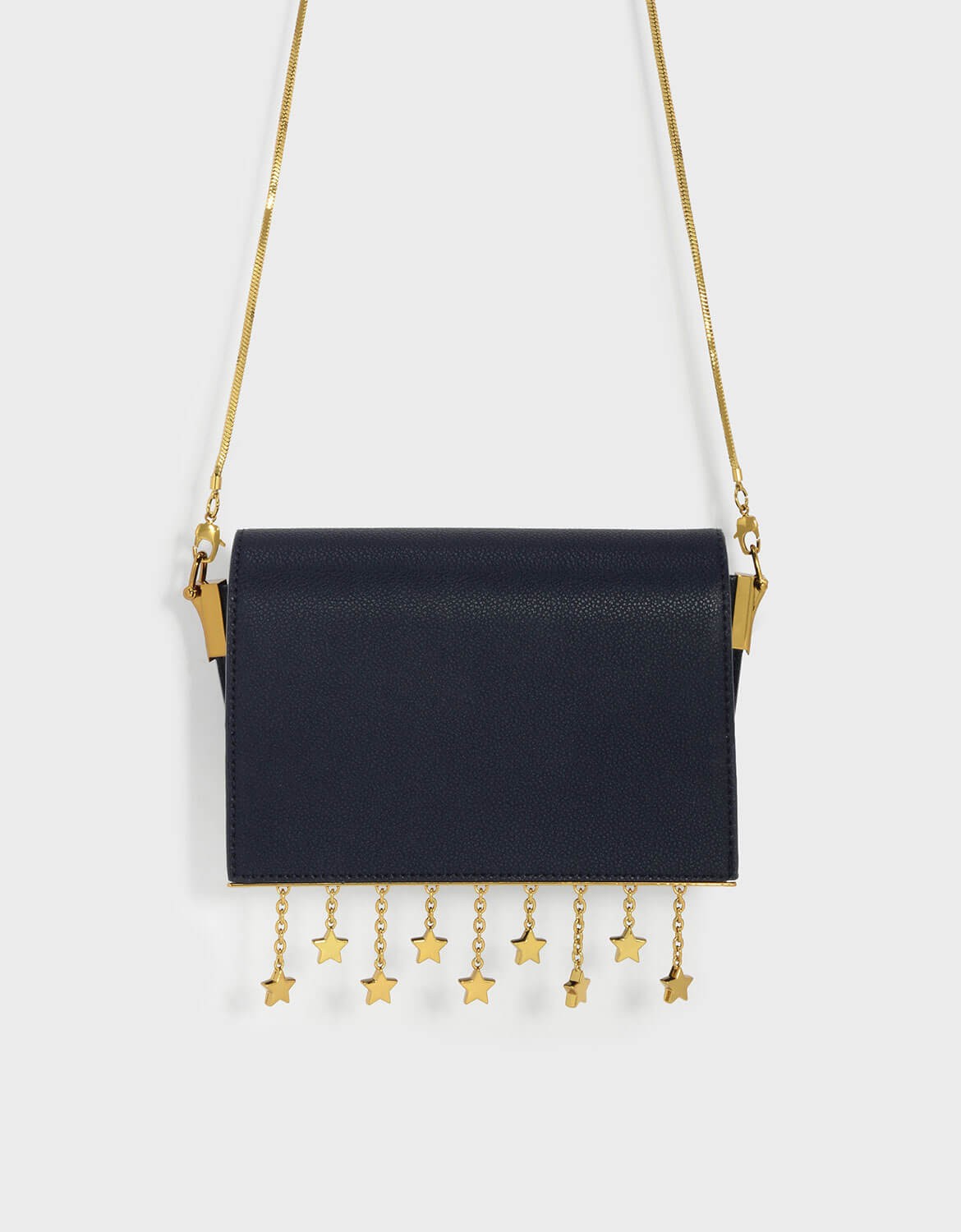 charles and keith tassel detail crossbody bag