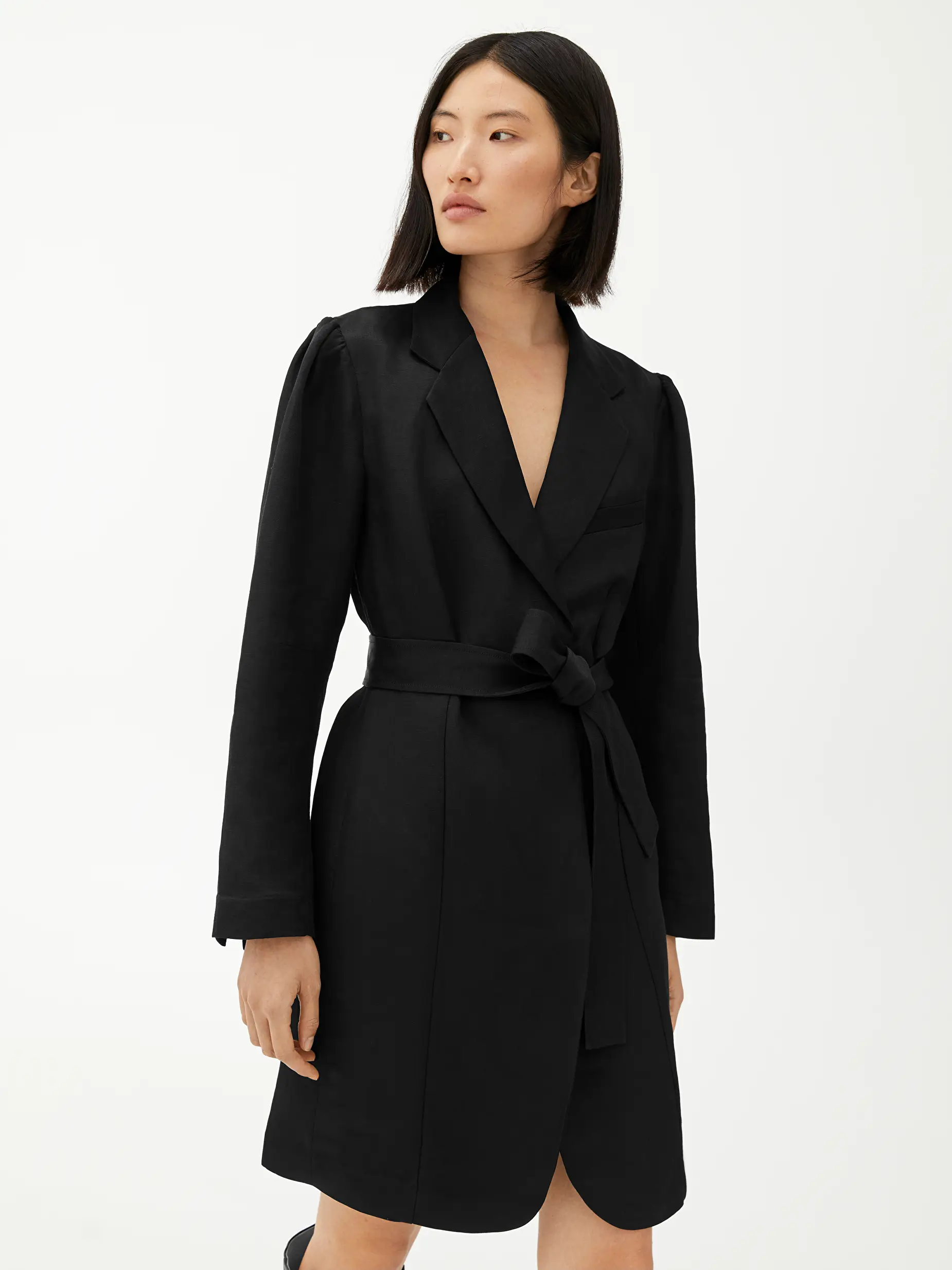 Belted Blazer Dress | Endource
