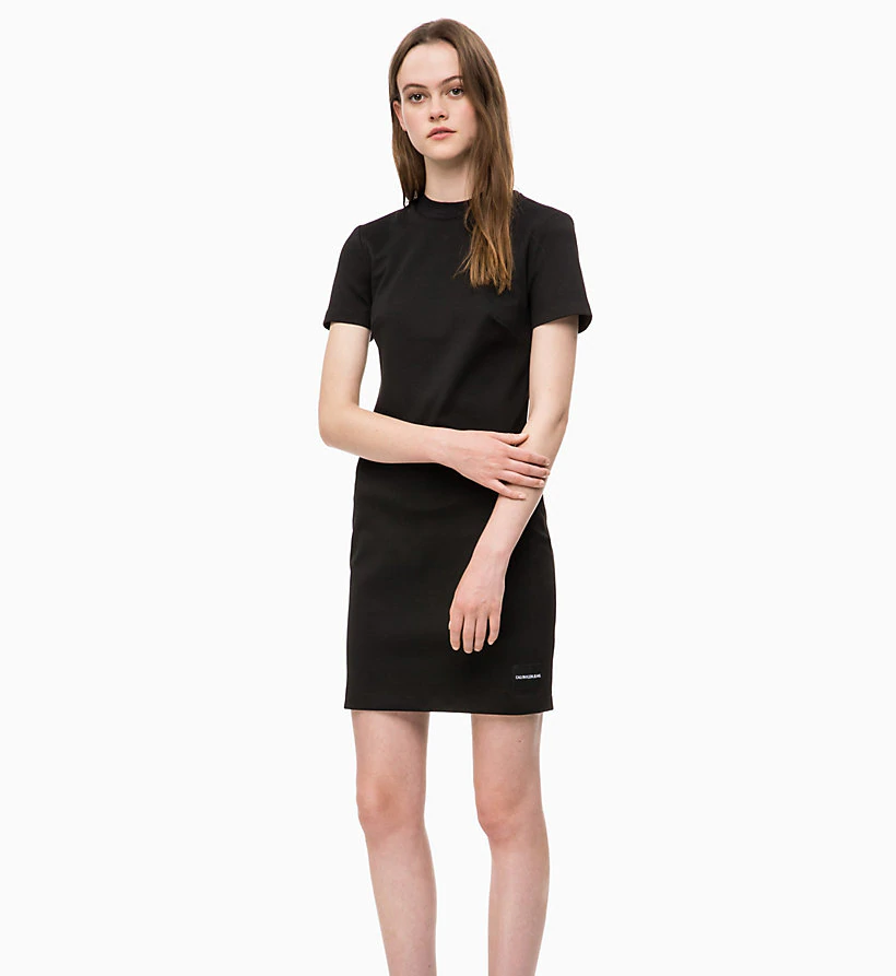 calvin klein jersey dress