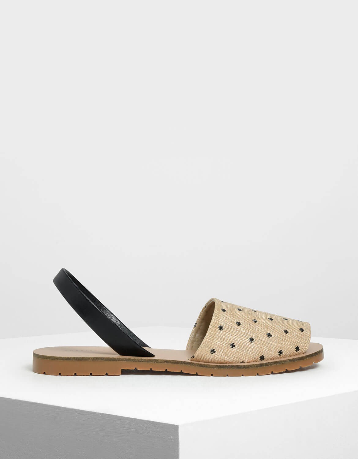 slingback flats open toe