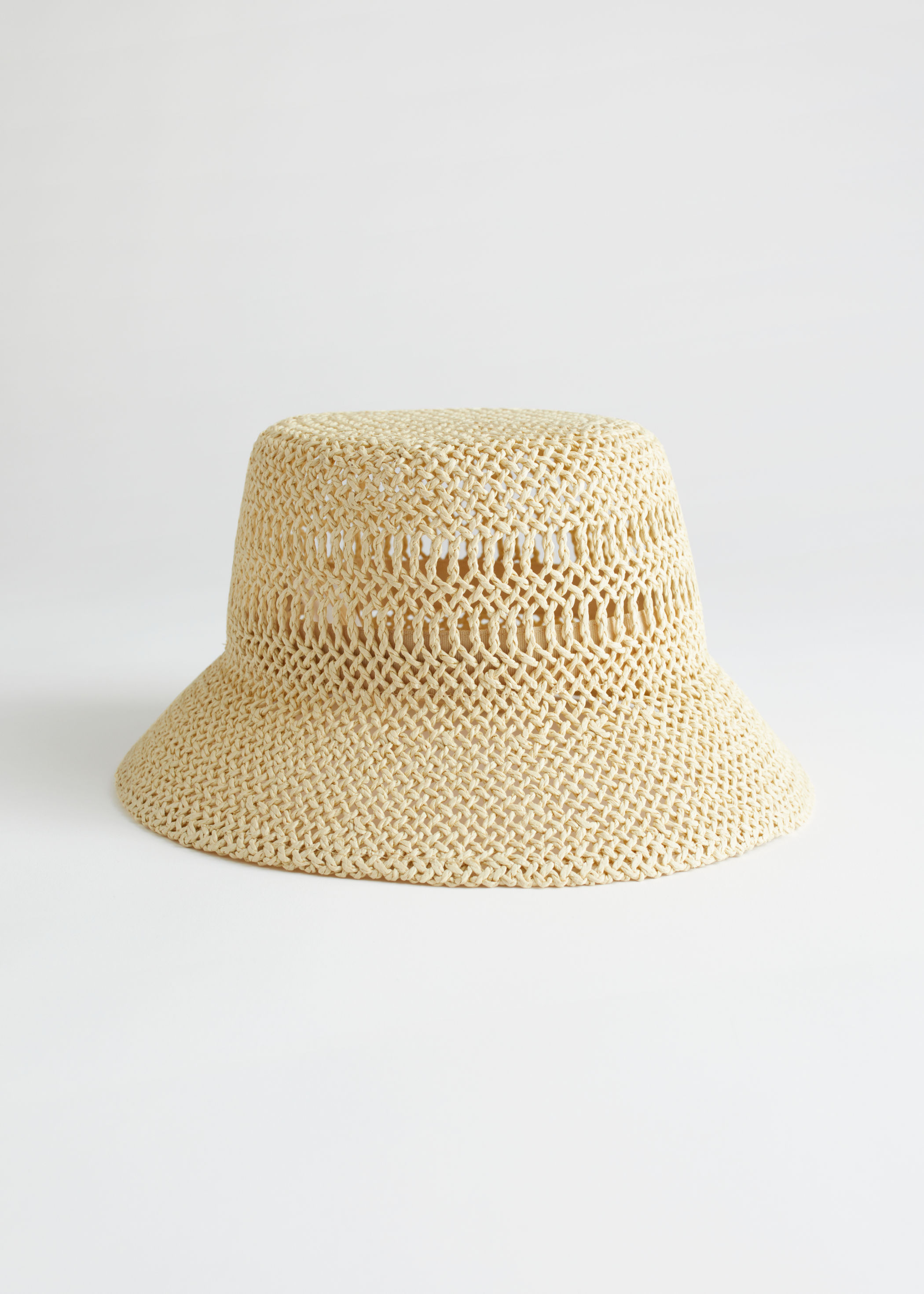 straw bucket hat