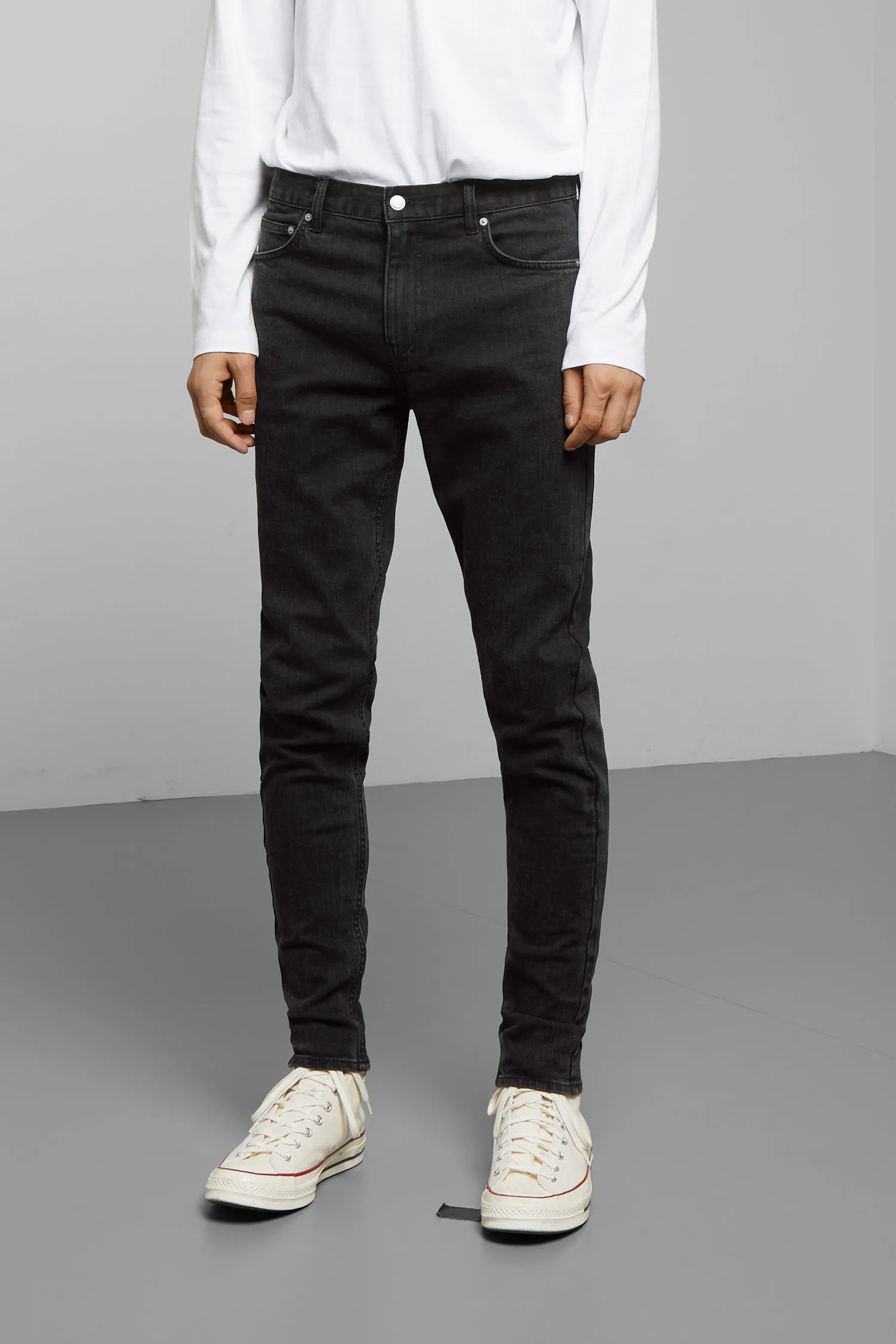 weekday cone tapered jeans