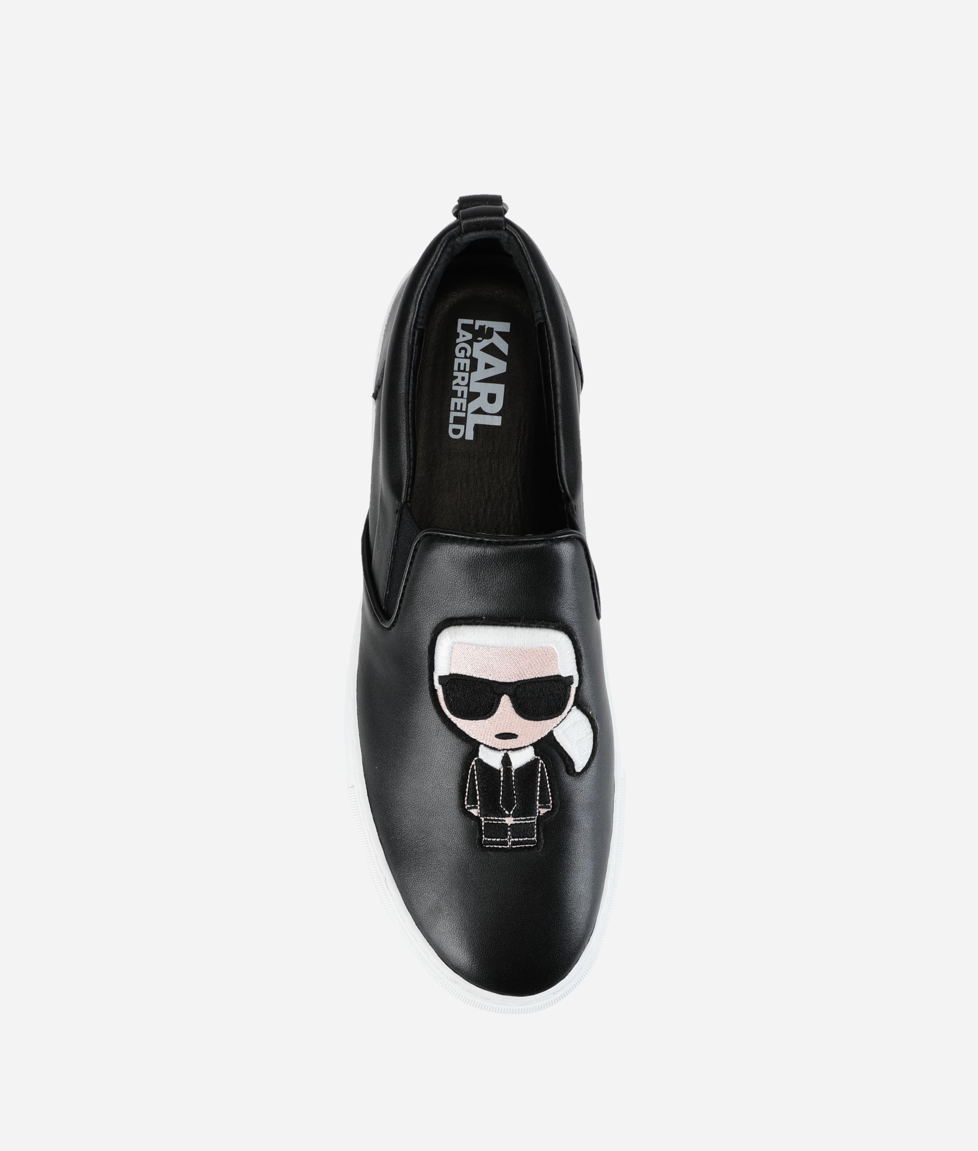karl lagerfeld slip on shoes