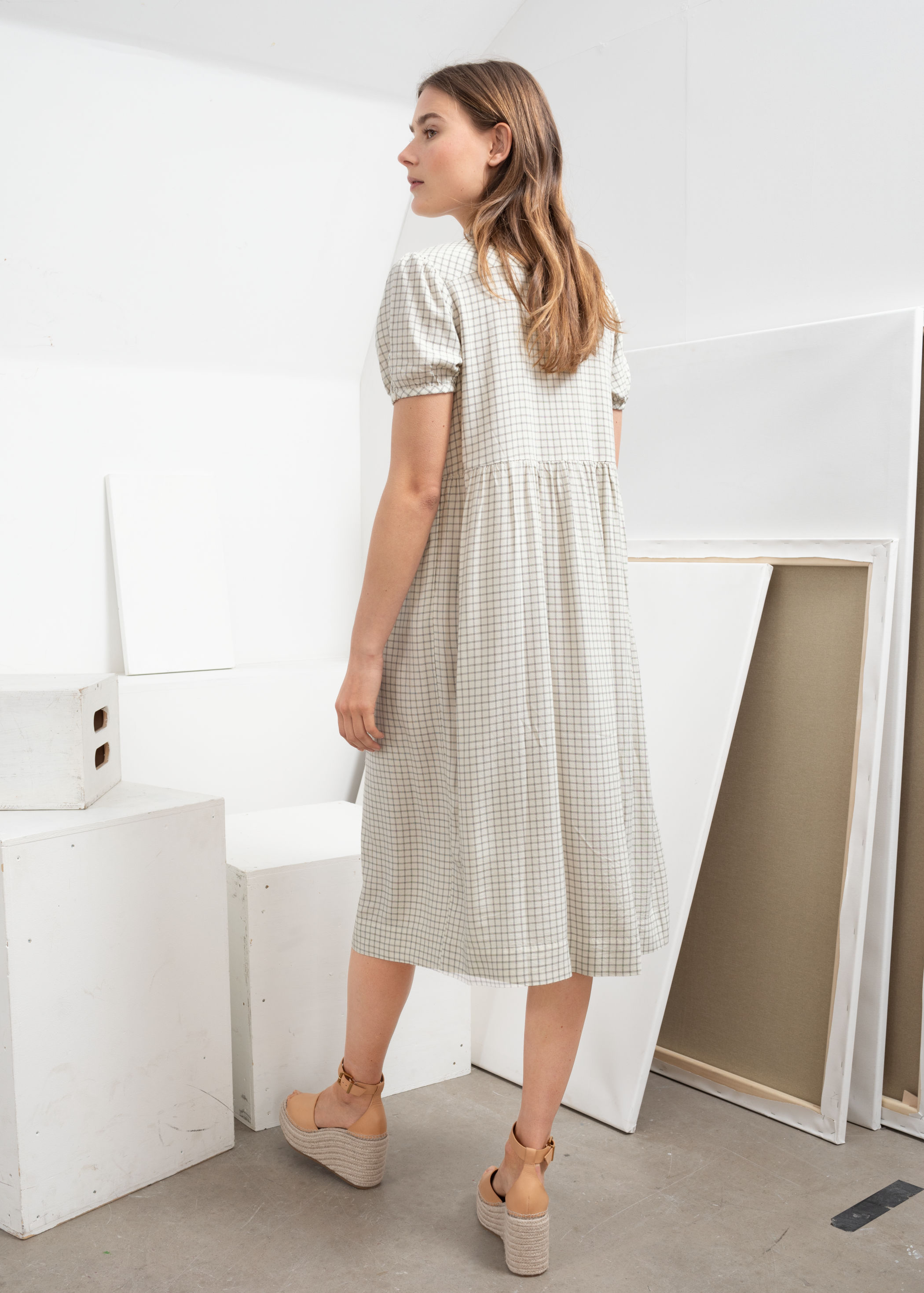 relaxed midi dress