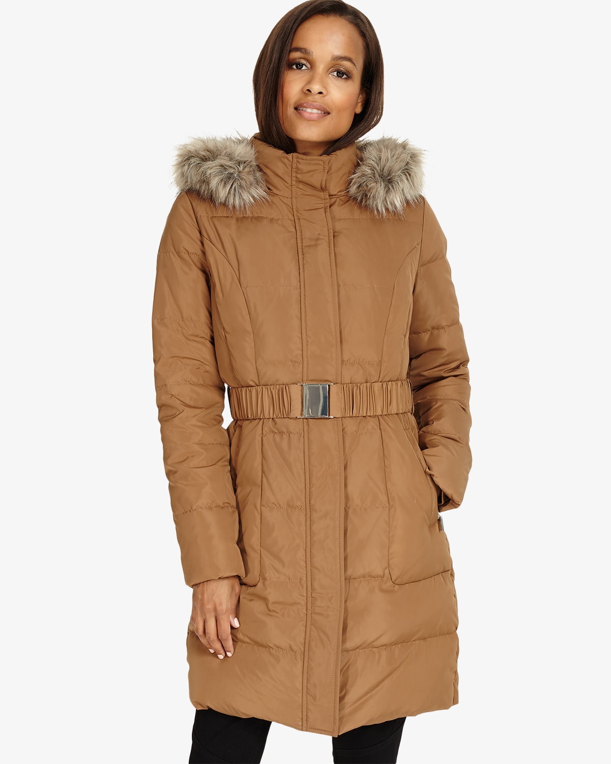 all saints kalyn puffer coat