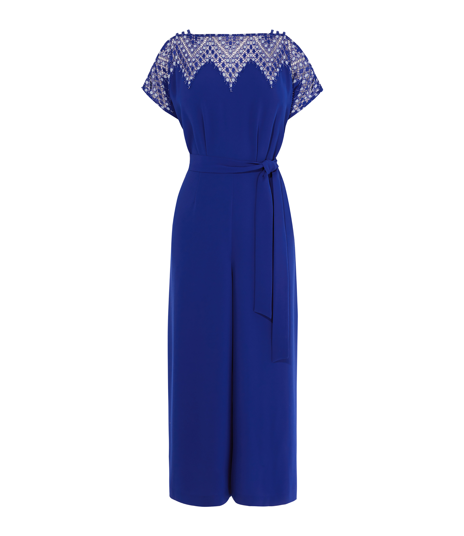 karen millen jumpsuit blue