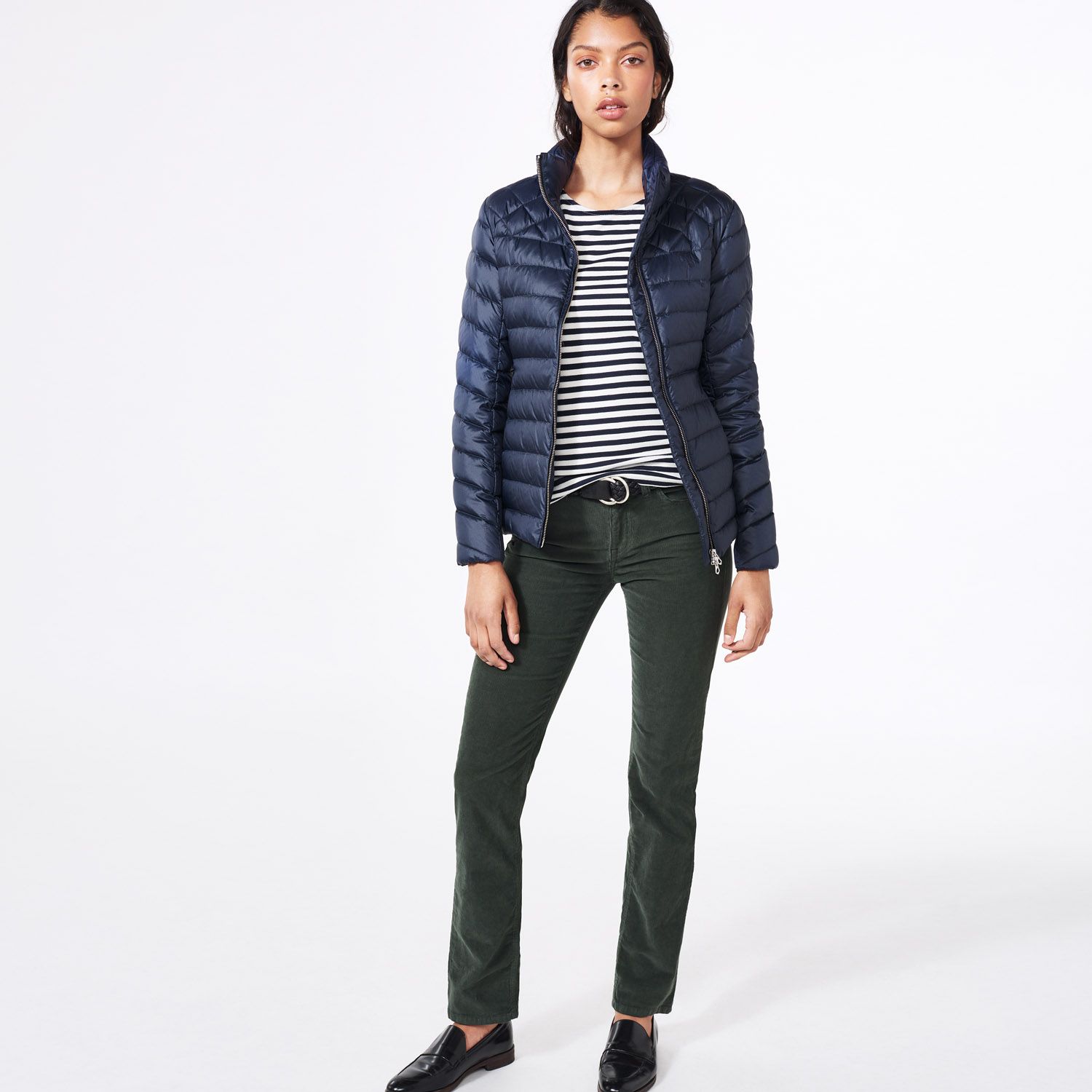 gant lightweight puffer jacket