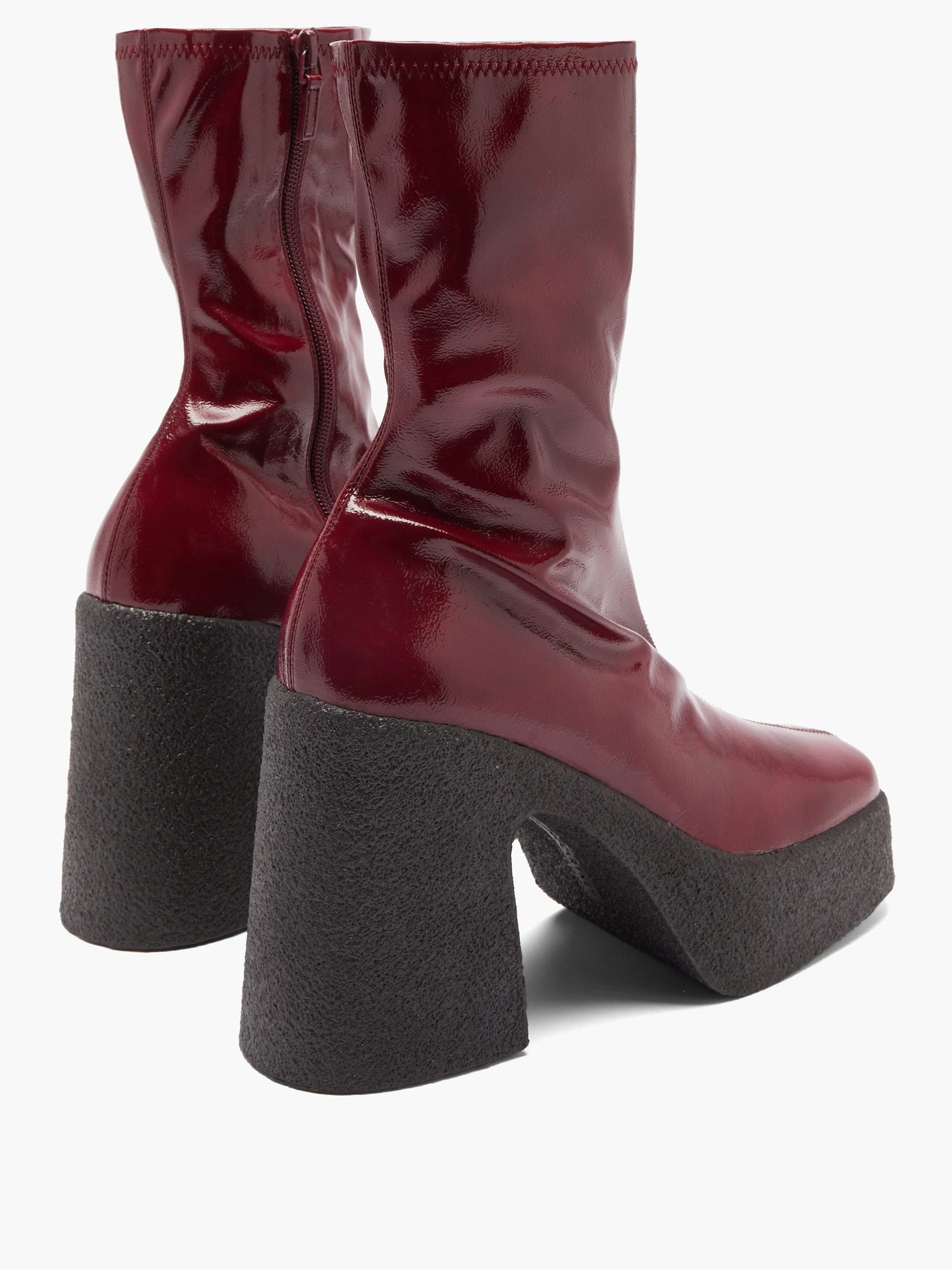 stella mccartney platform ankle boots