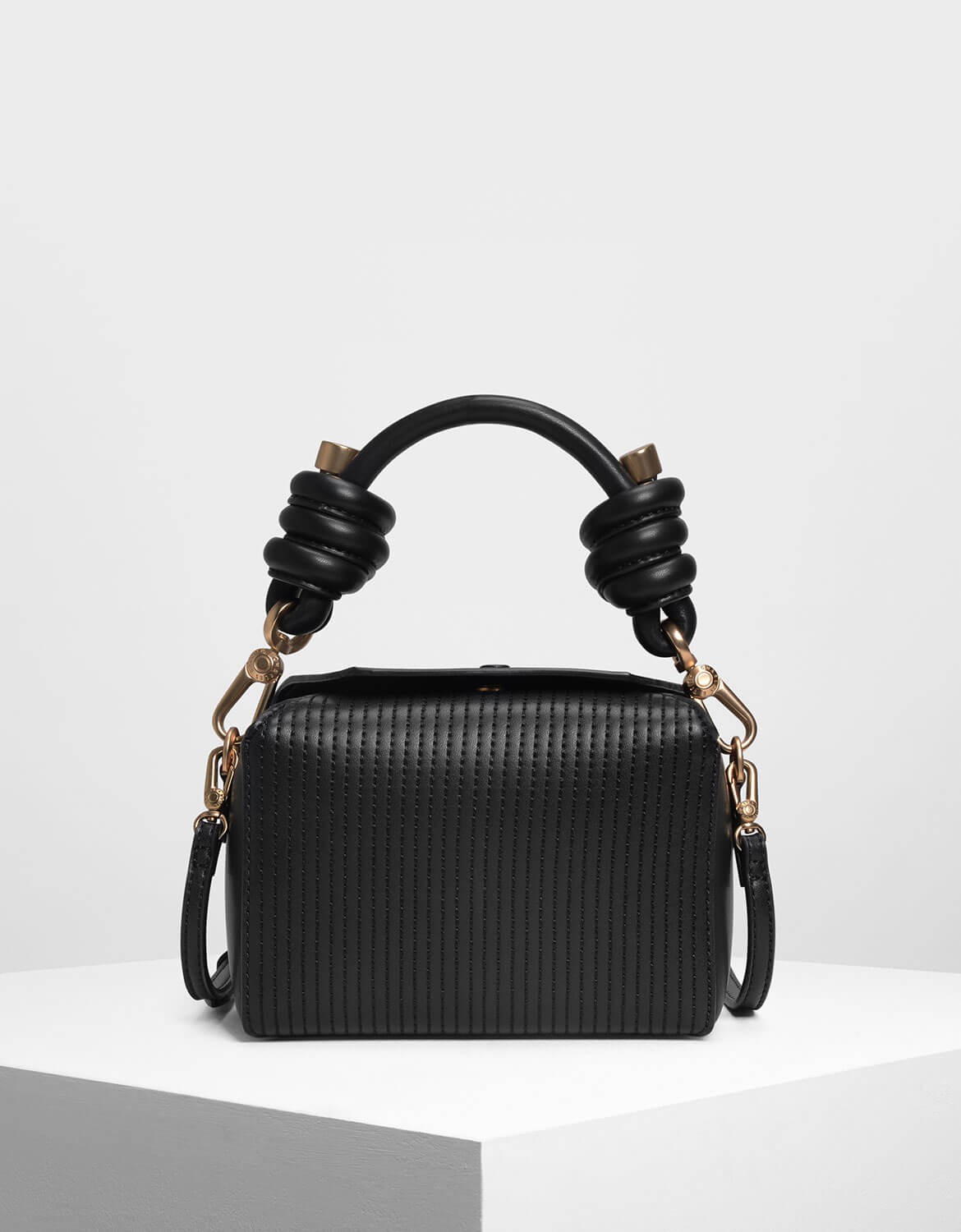 charles and keith knot bag