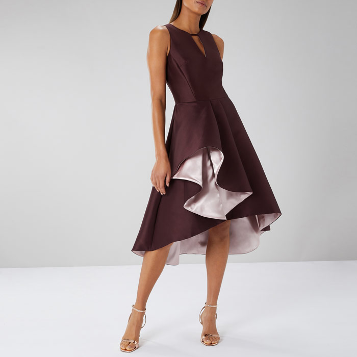 peplum bridesmaid dresses