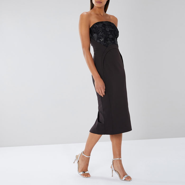 plus size black sundress