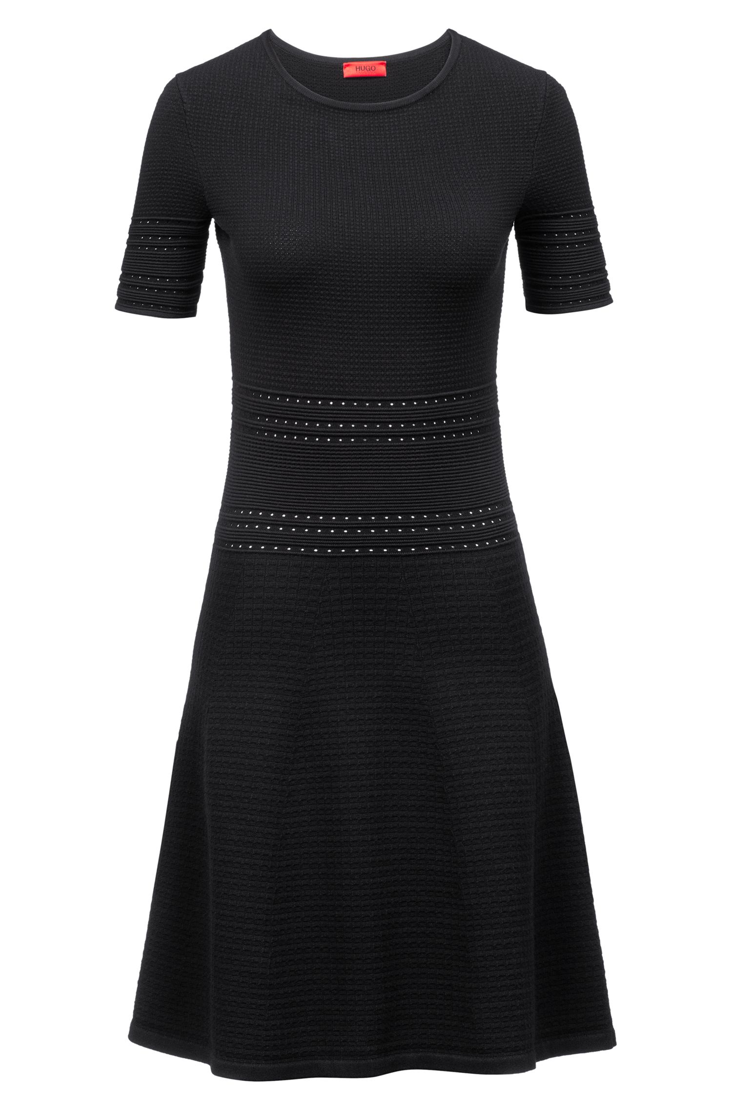 hugo boss knitted dress