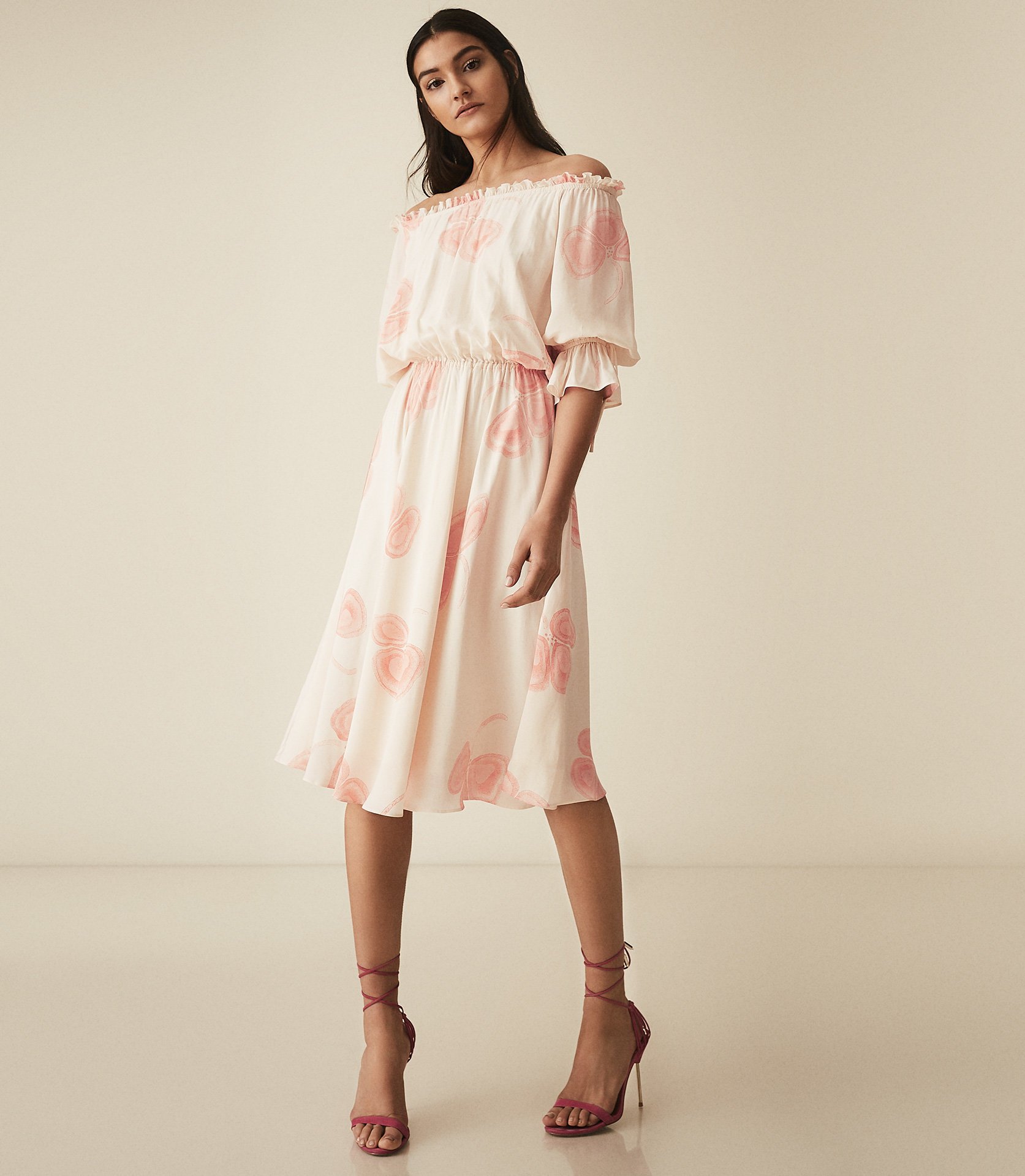 reiss bardot dress