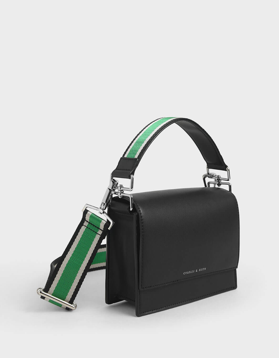 top handle crossbody bag