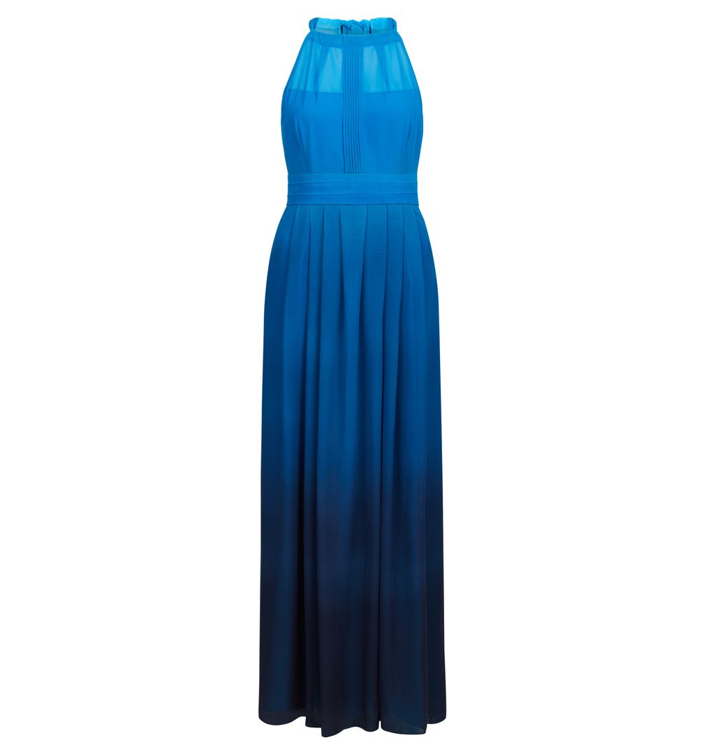 hobbs alexis maxi dress blue