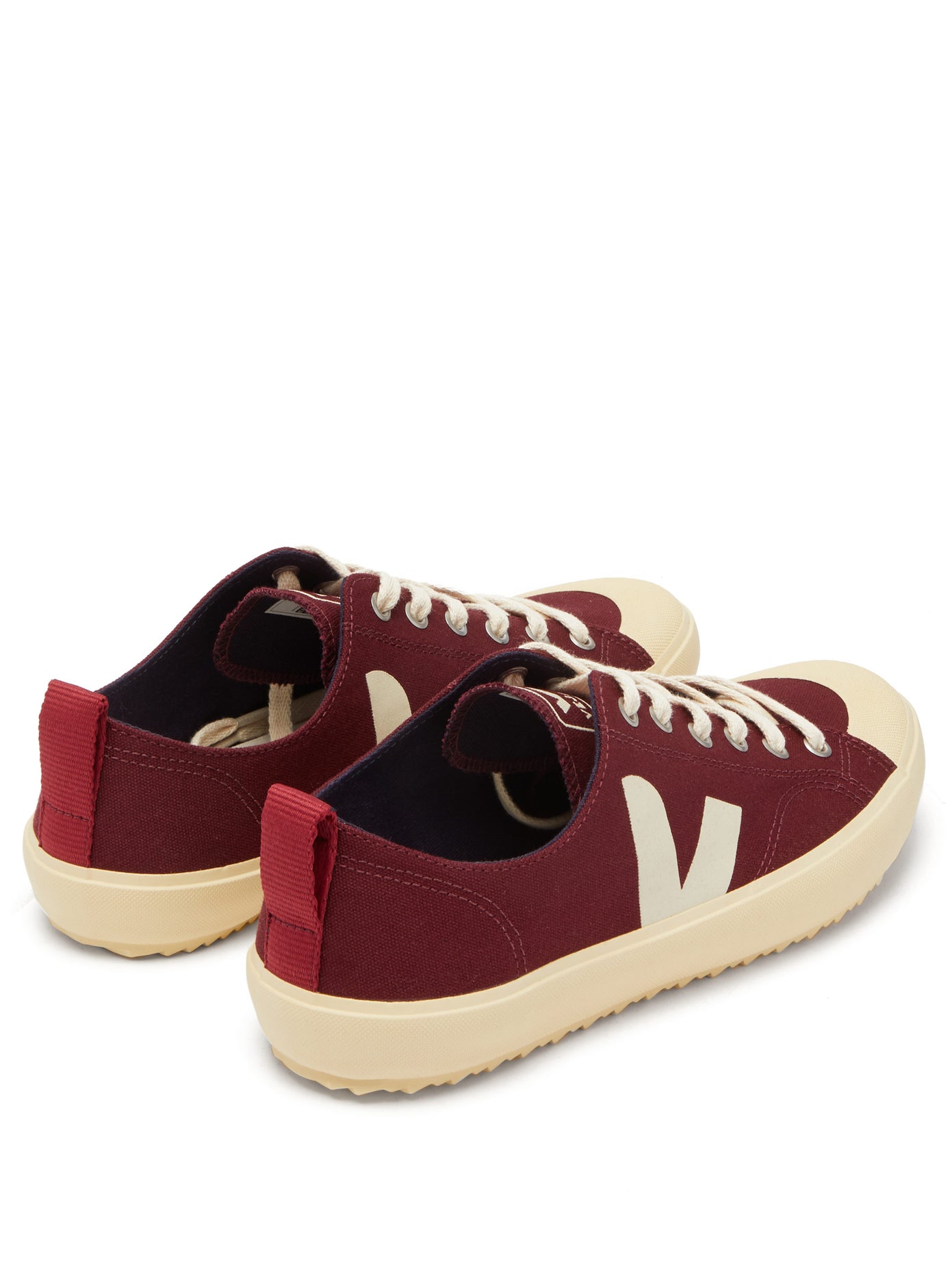 trainers with v symbol