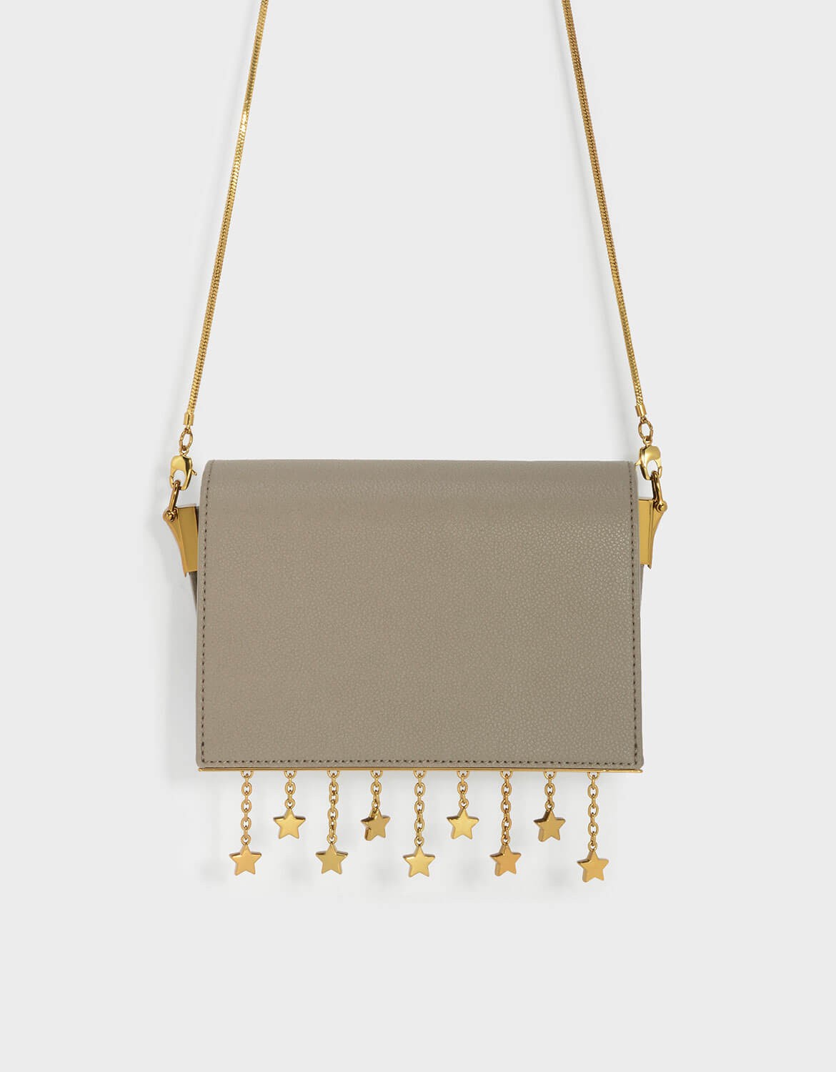 charles & keith charm detail crossbody bag