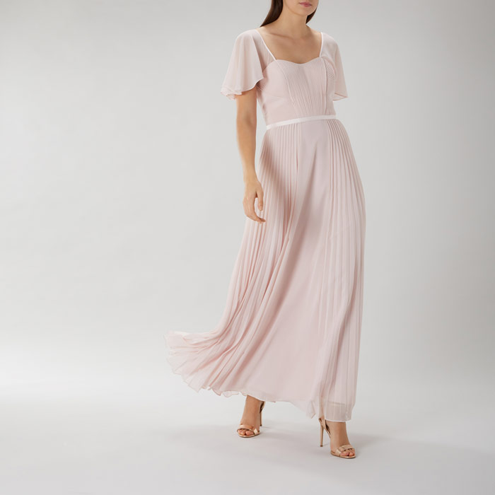coast pleated dress