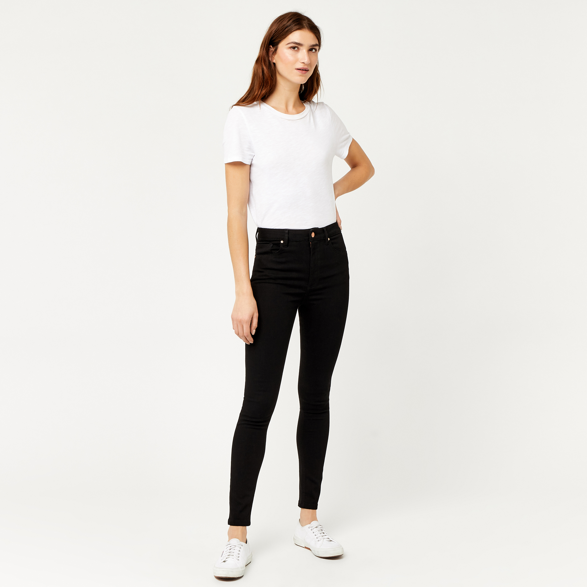 warehouse black jeans