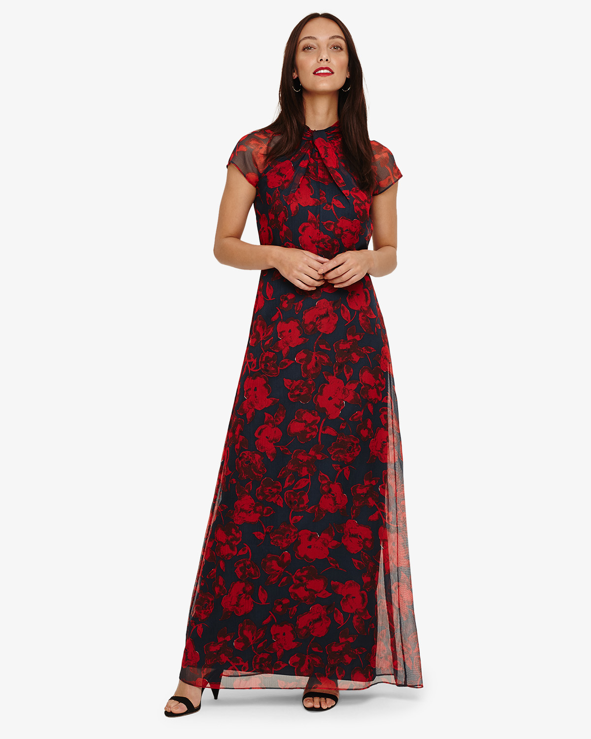 phase eight floral maxi dress