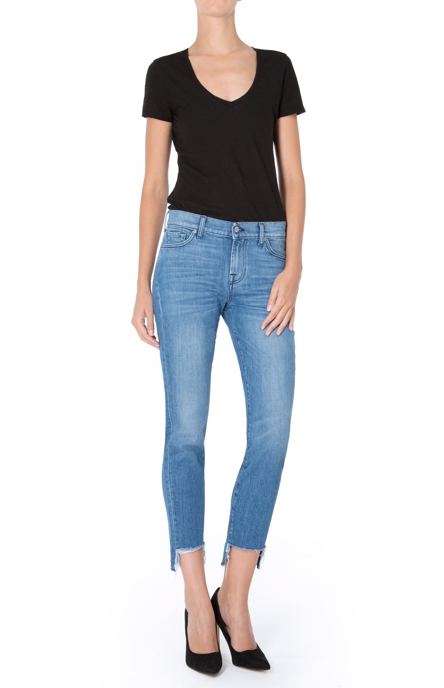 mid rise roxanne crop