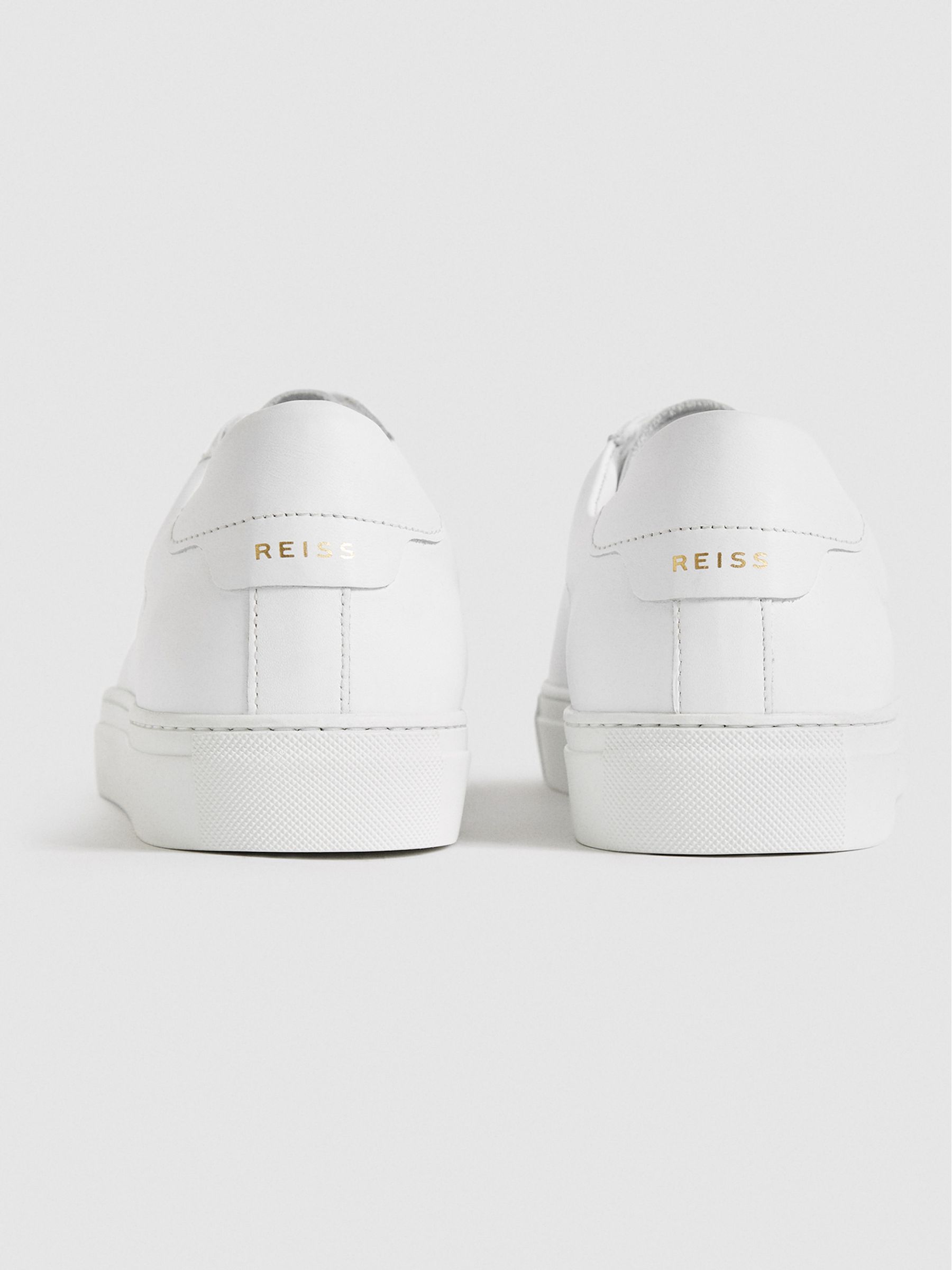 reiss white trainers