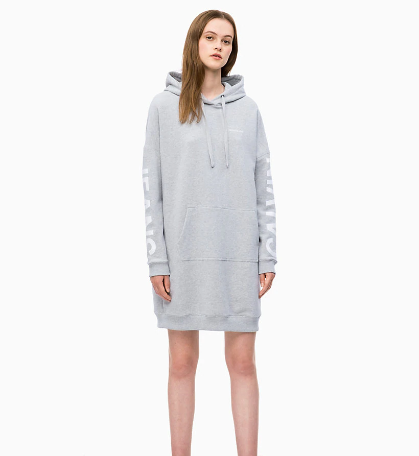 calvin klein sweatshirt dress