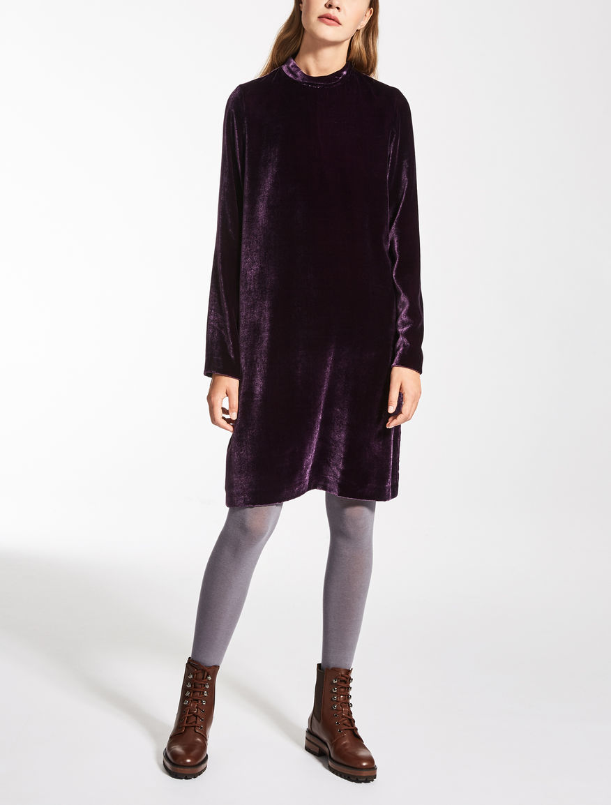 max mara velvet dress