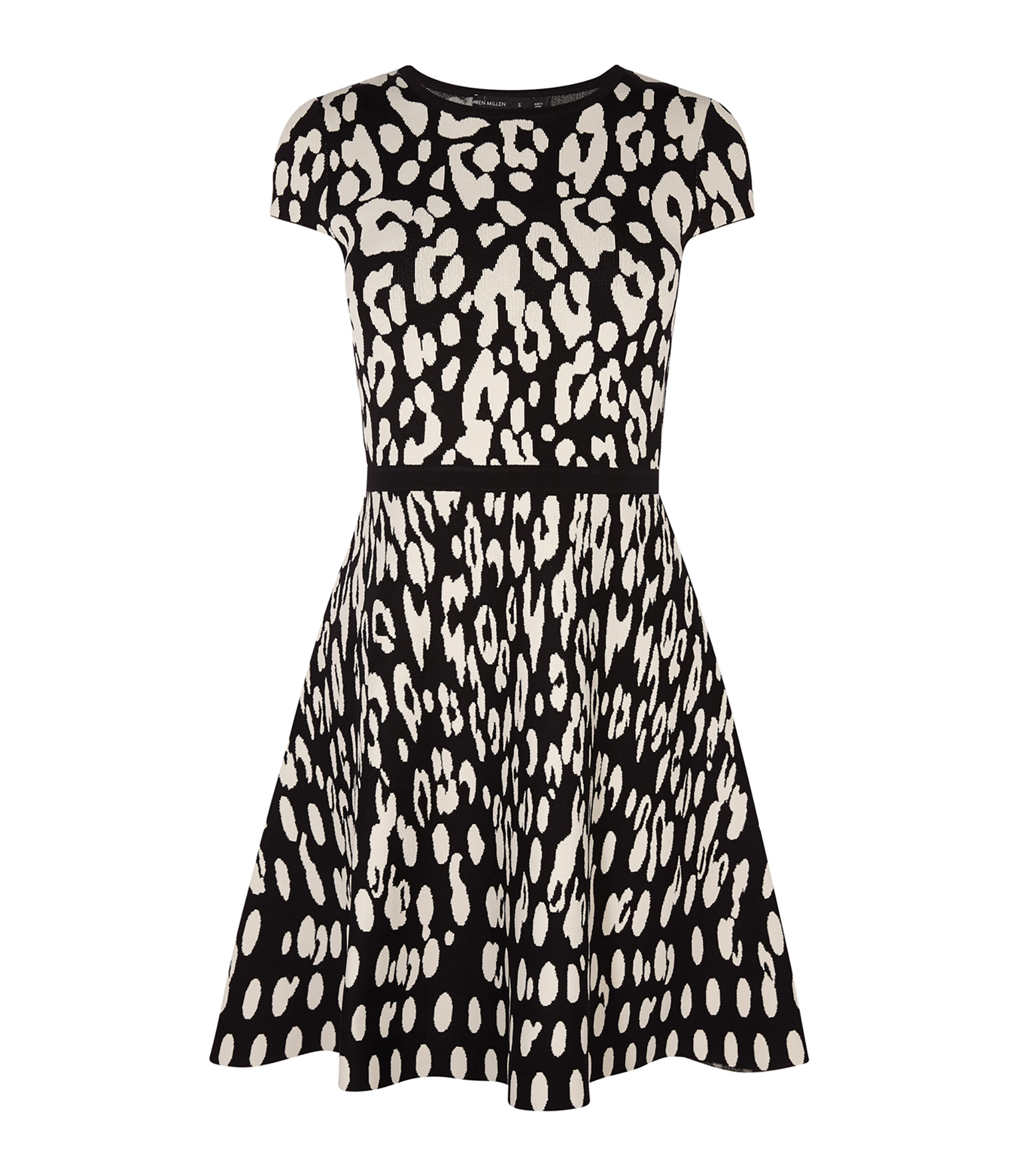 leopard print mini dress karen millen