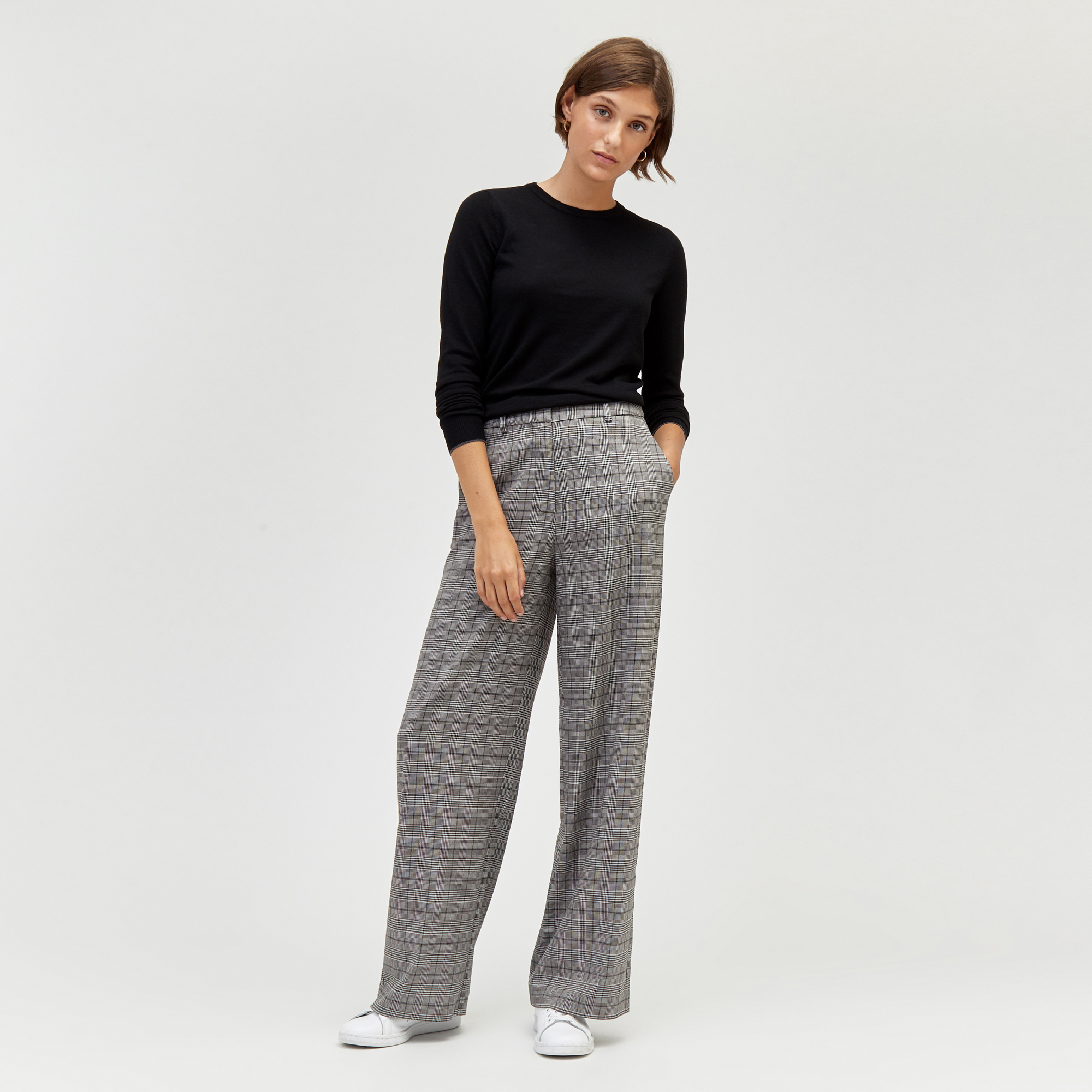 wide leg trousers warehouse