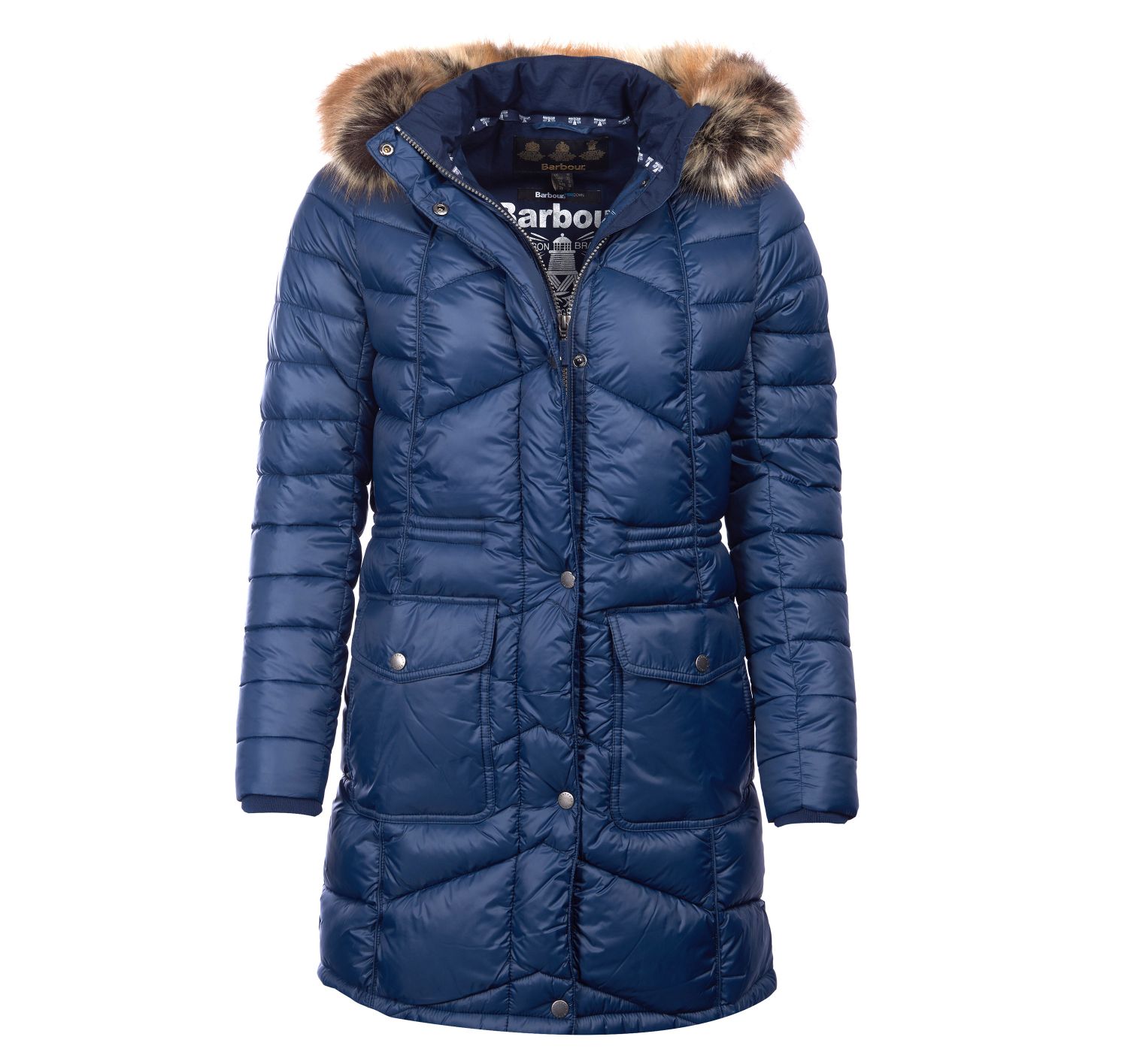 barbour hamble quilted coat 