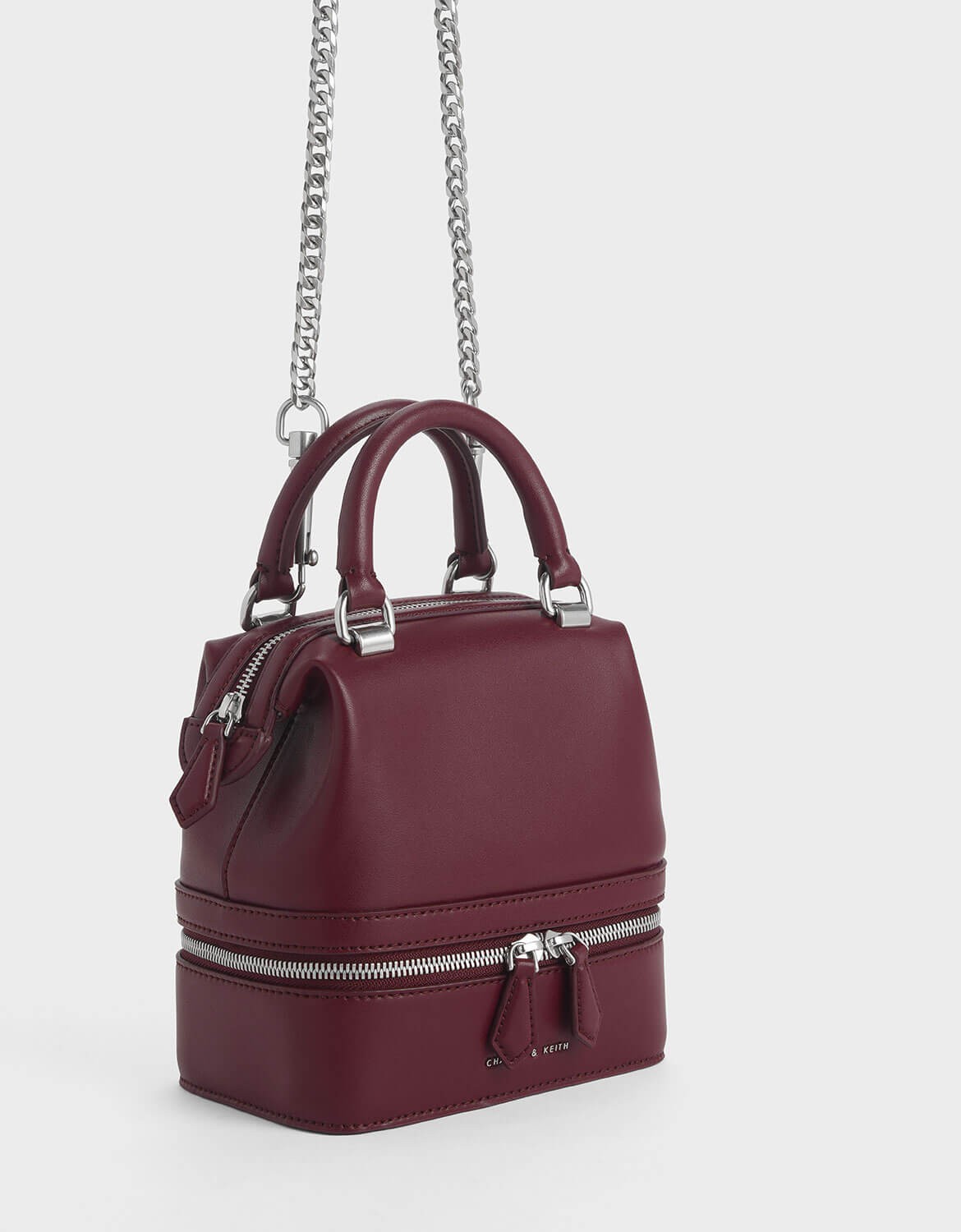 charles and keith two way zip
