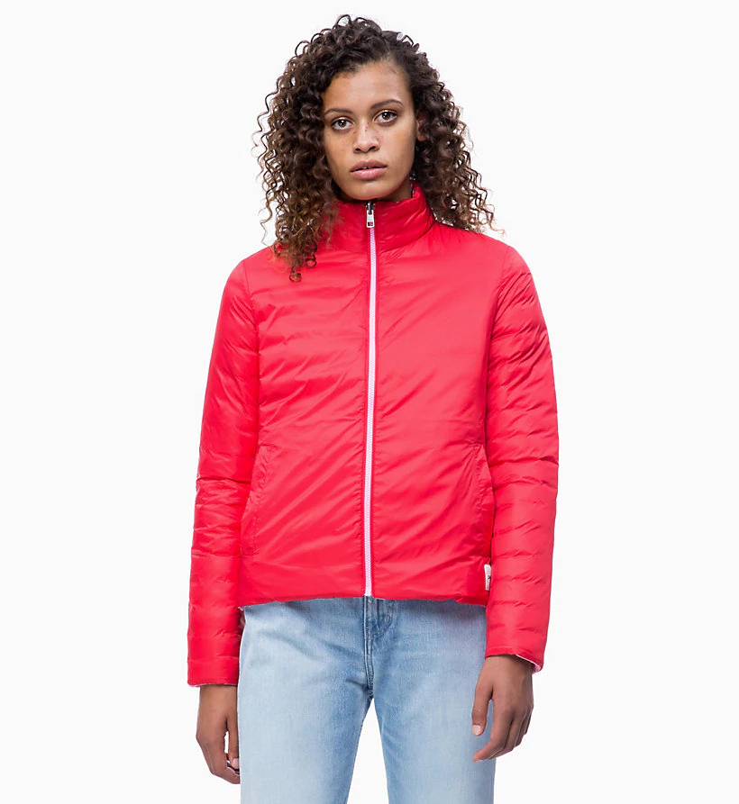 calvin klein reversible puffer jacket