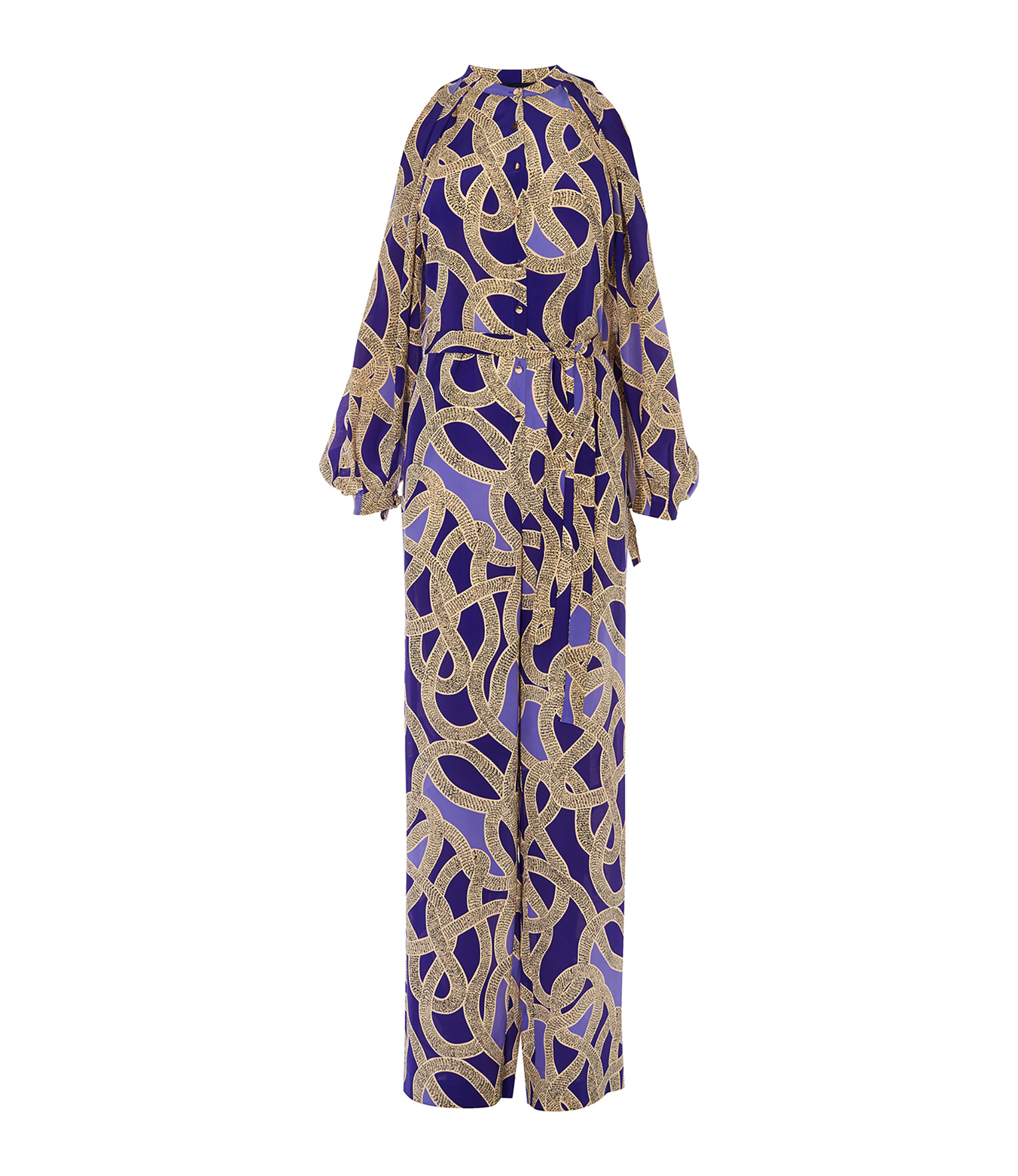 karen millen snake print jumpsuit